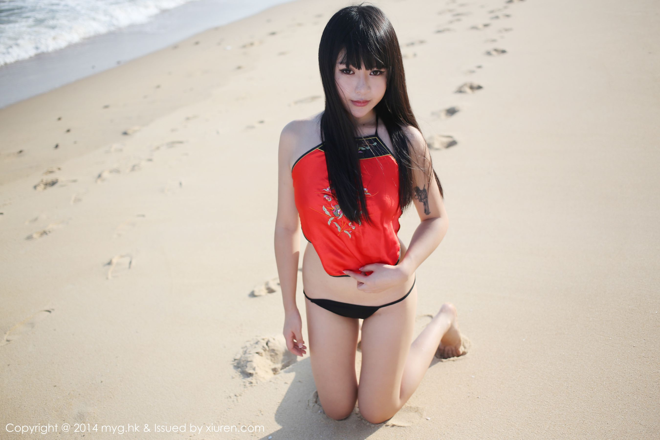 八宝icey《厦门旅拍》泳装+制服 [美媛馆MyGirl] Vol.075