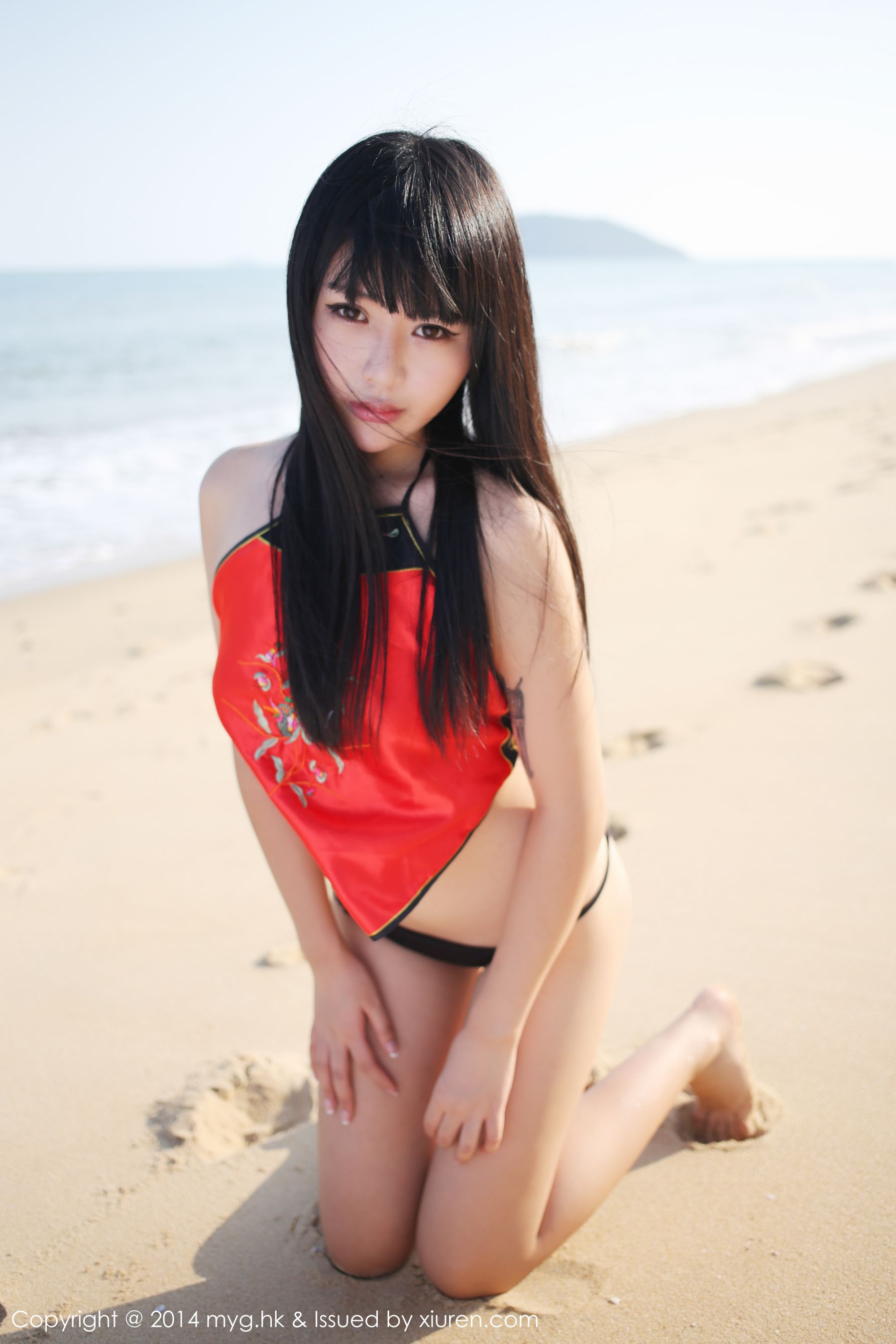 八宝icey《厦门旅拍》泳装+制服 [美媛馆MyGirl] Vol.075