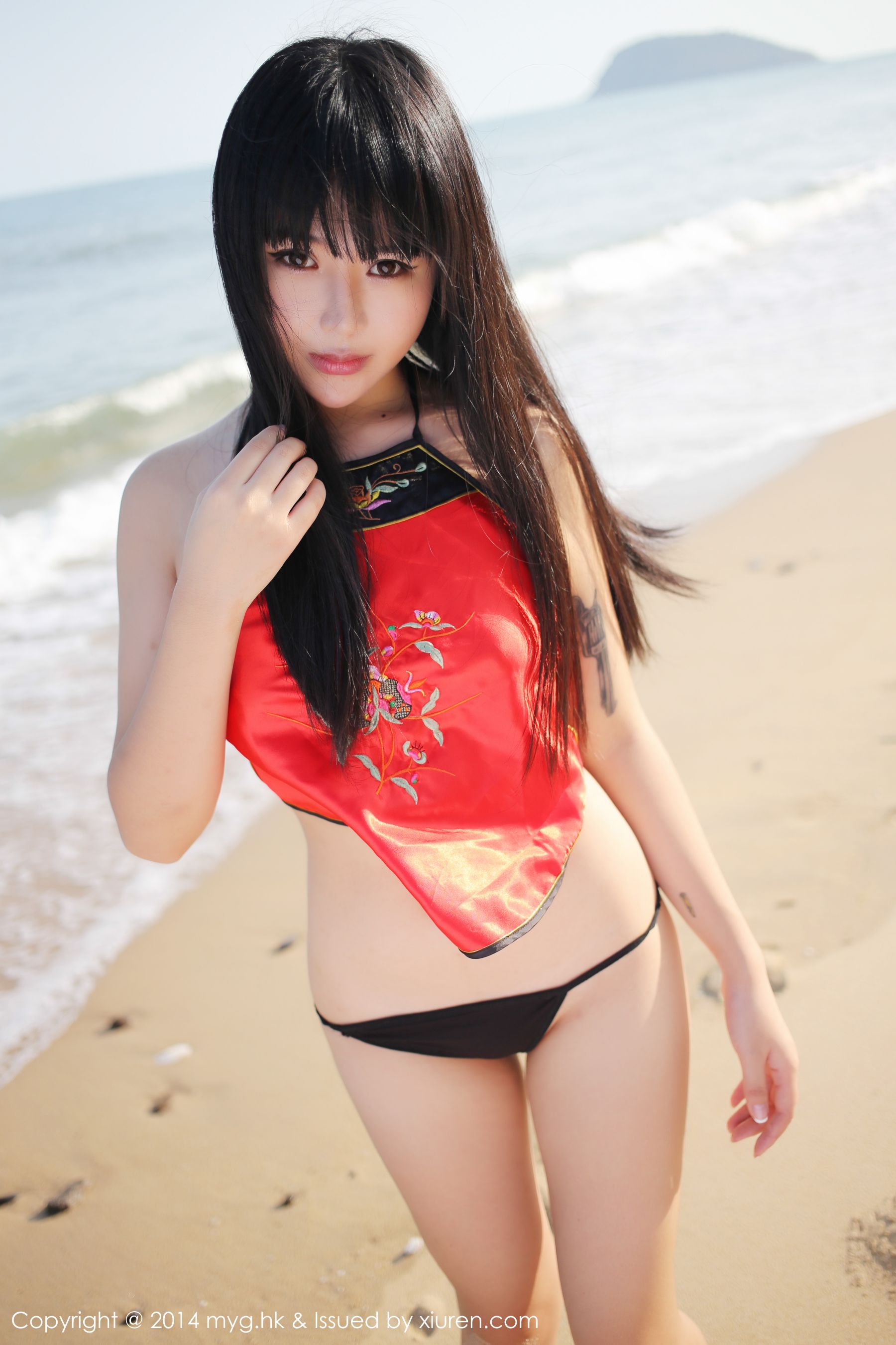 八宝icey《厦门旅拍》泳装+制服 [美媛馆MyGirl] Vol.075