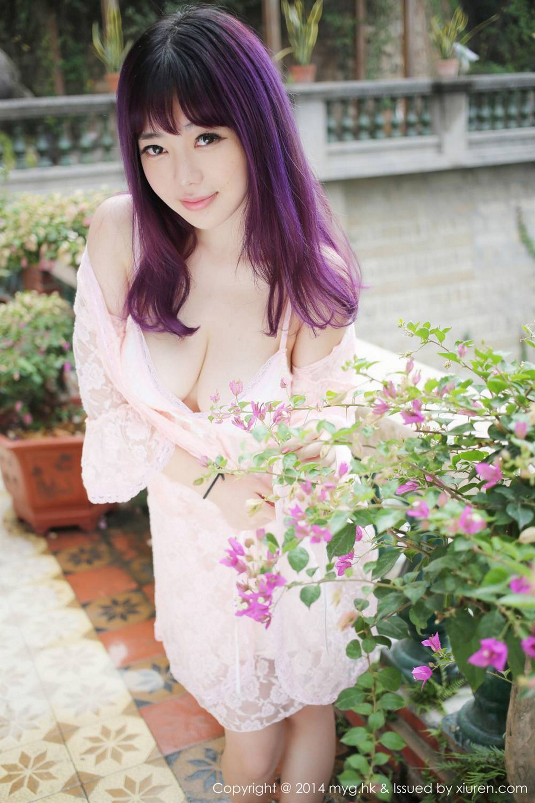 刘飞儿Faye《厦门旅拍》爆乳美胸+清新蕾丝 [美媛馆MyGirl] Vol.078