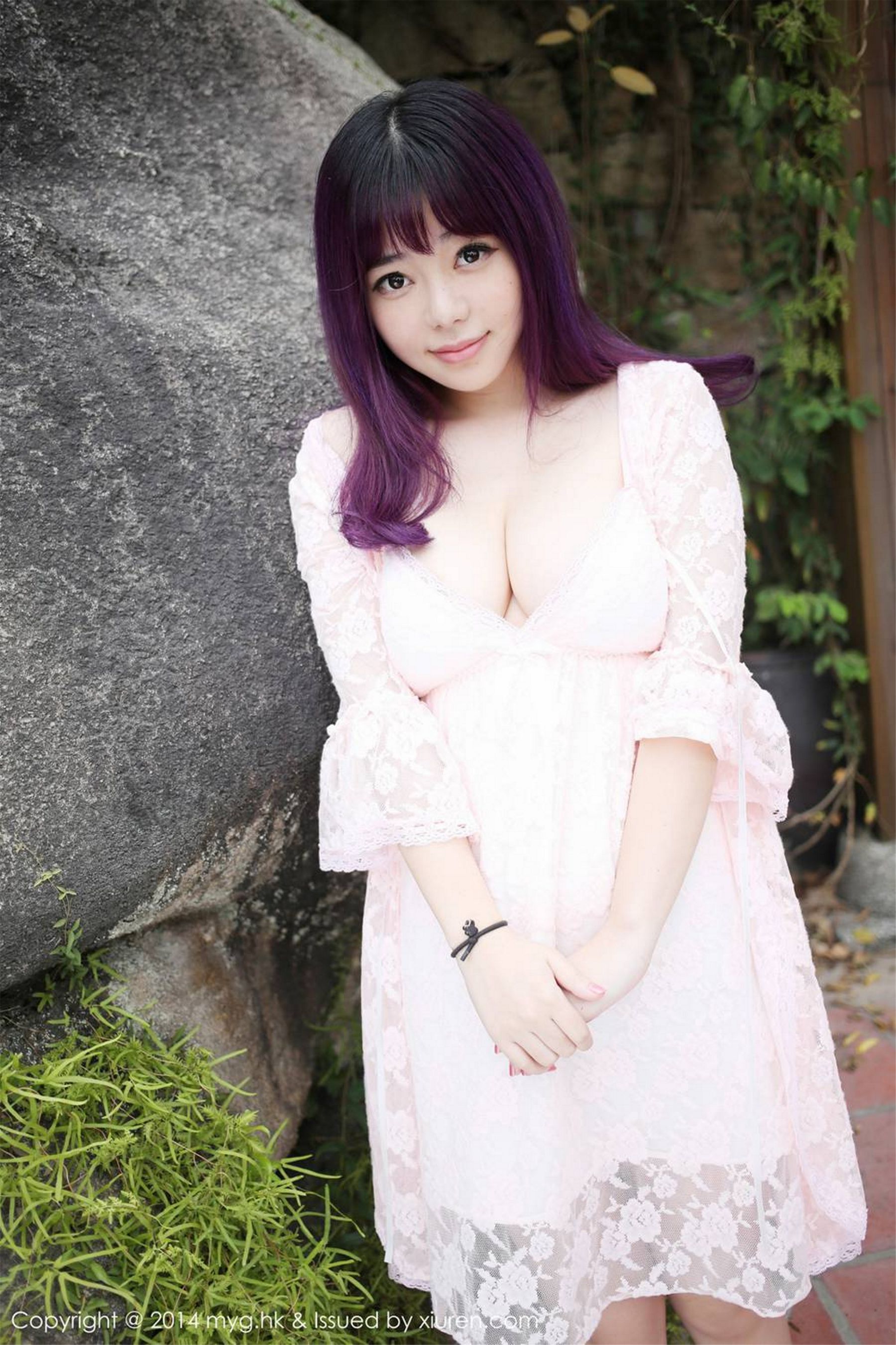 刘飞儿Faye《厦门旅拍》爆乳美胸+清新蕾丝 [美媛馆MyGirl] Vol.078