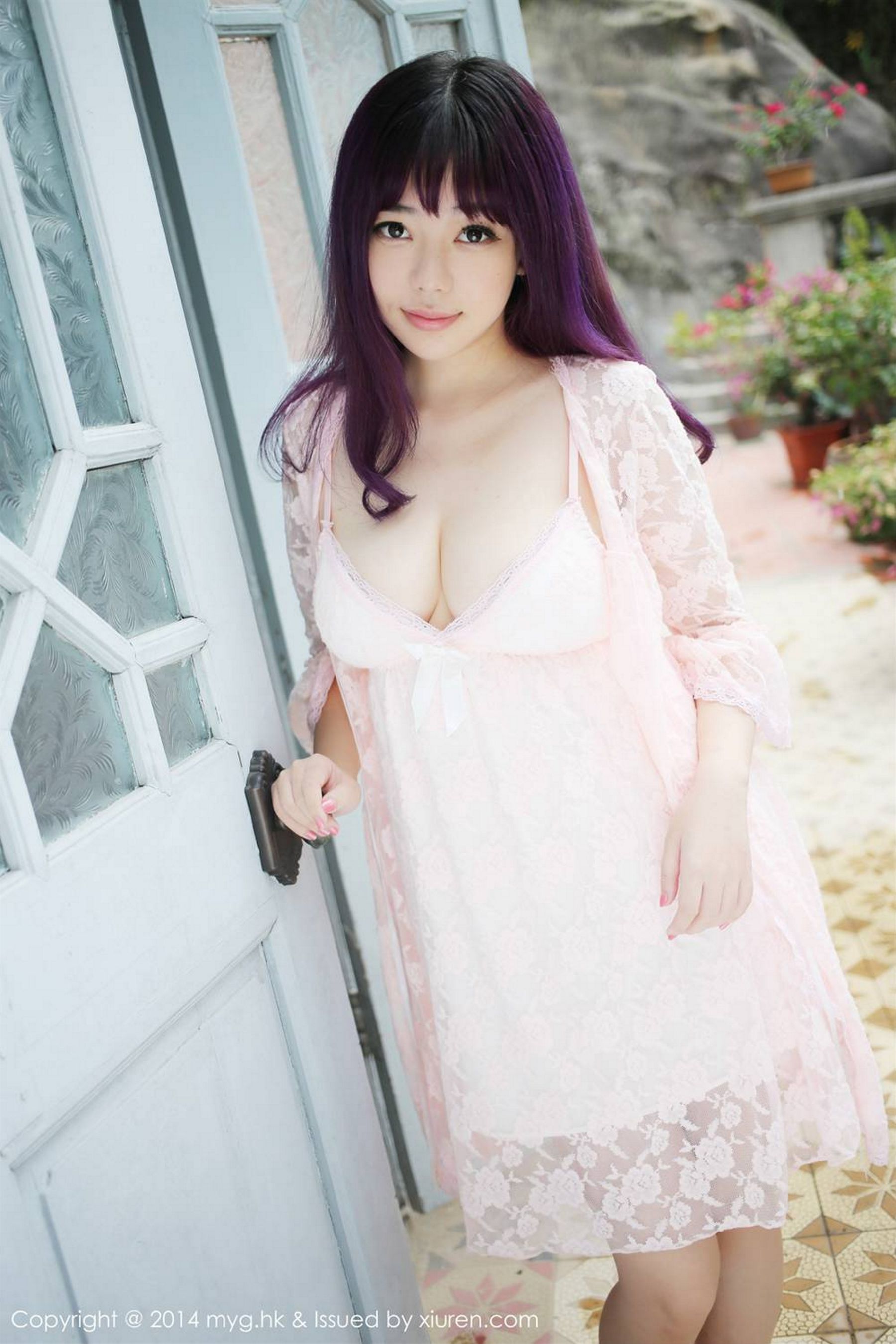 刘飞儿Faye《厦门旅拍》爆乳美胸+清新蕾丝 [美媛馆MyGirl] Vol.078