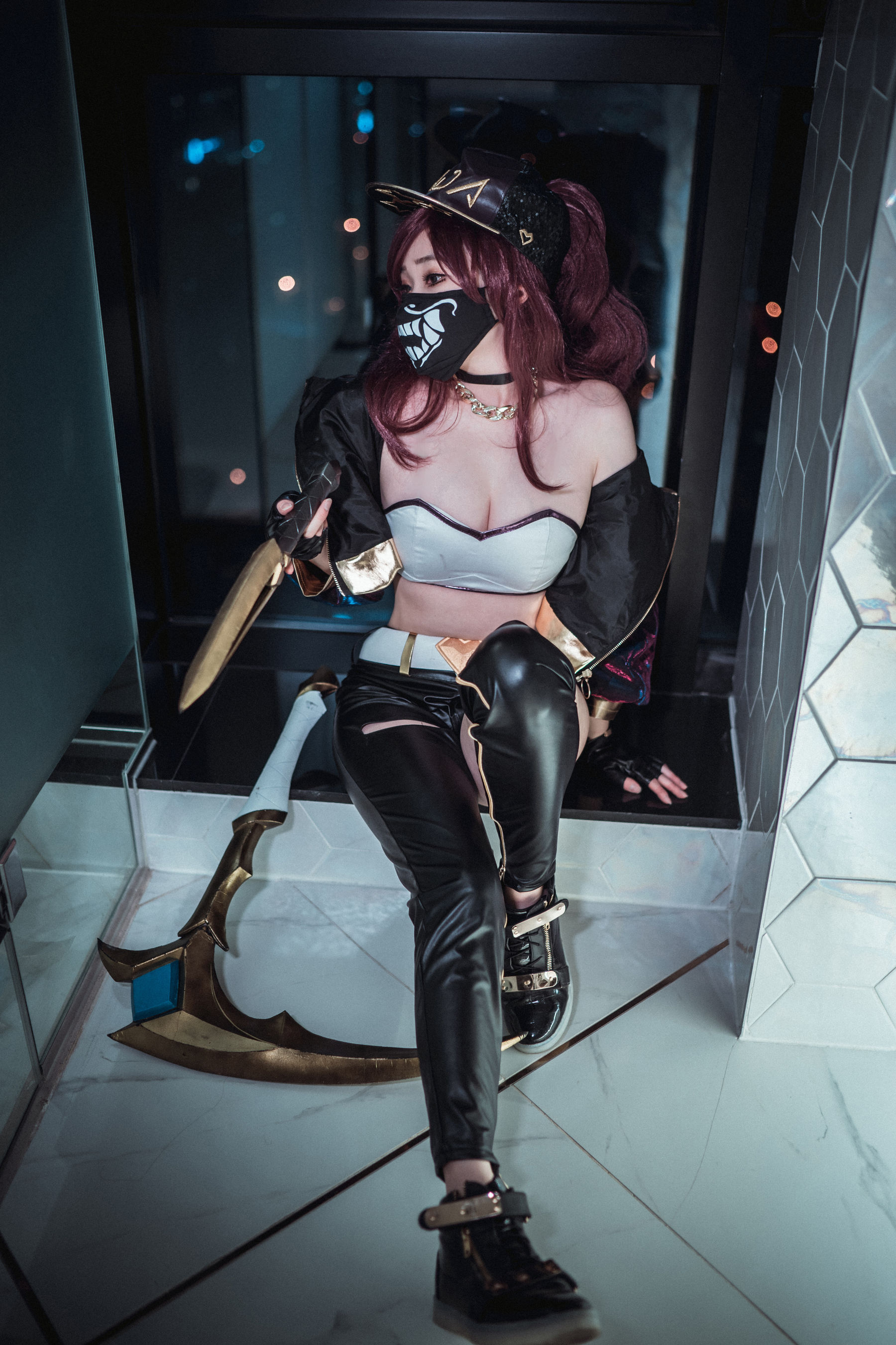 [COS福利] BamBi写真 - KDA_Akali