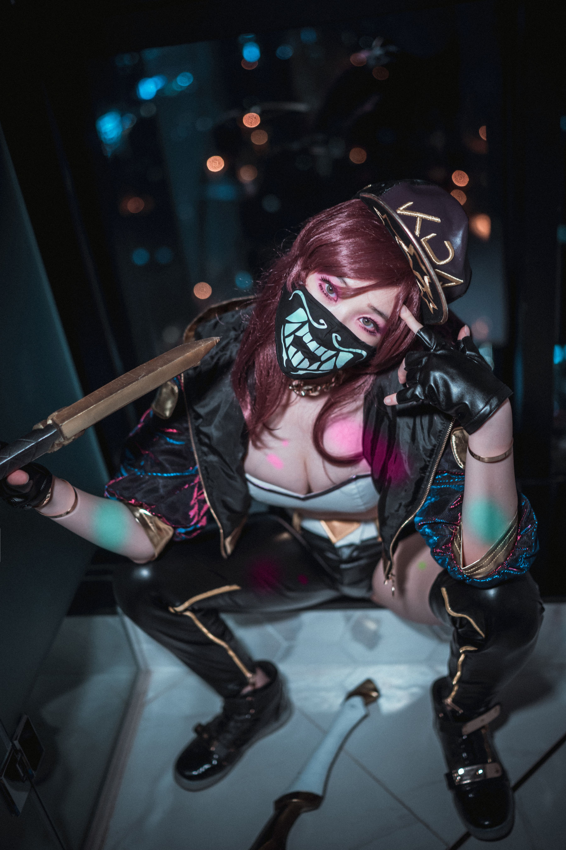 [COS福利] BamBi写真 - KDA_Akali