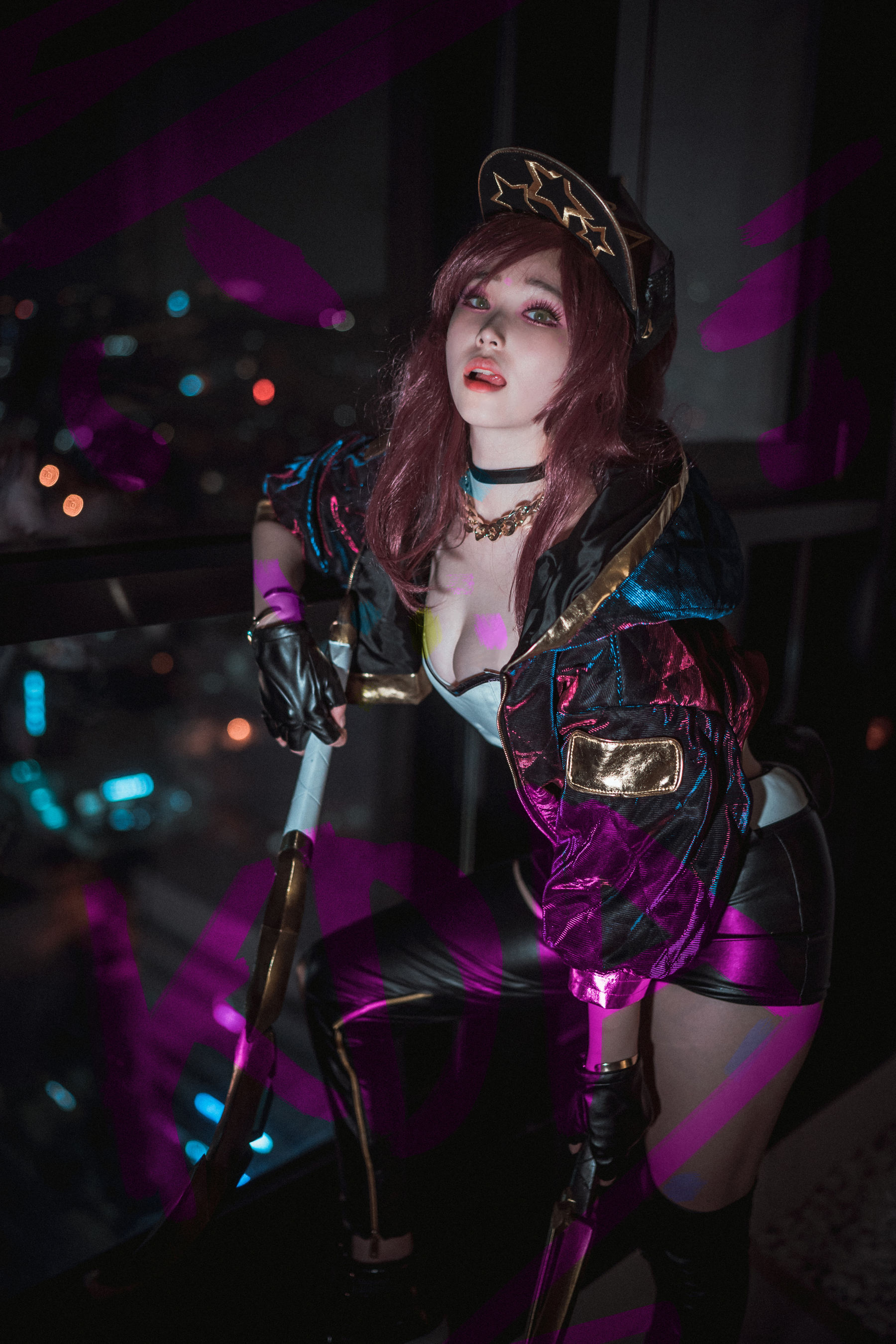 [COS福利] BamBi写真 - KDA_Akali