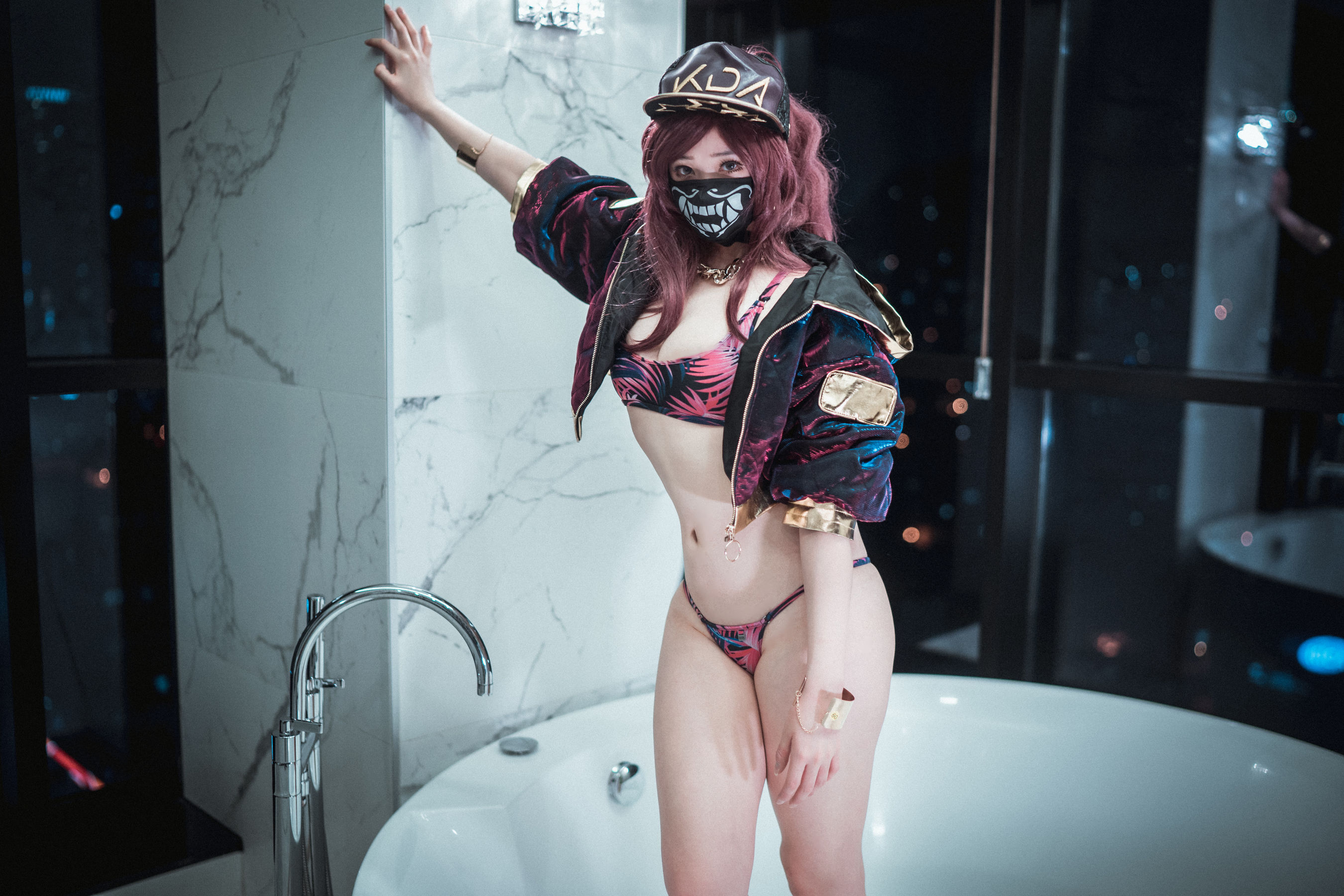 [COS福利] BamBi写真 - KDA_Akali