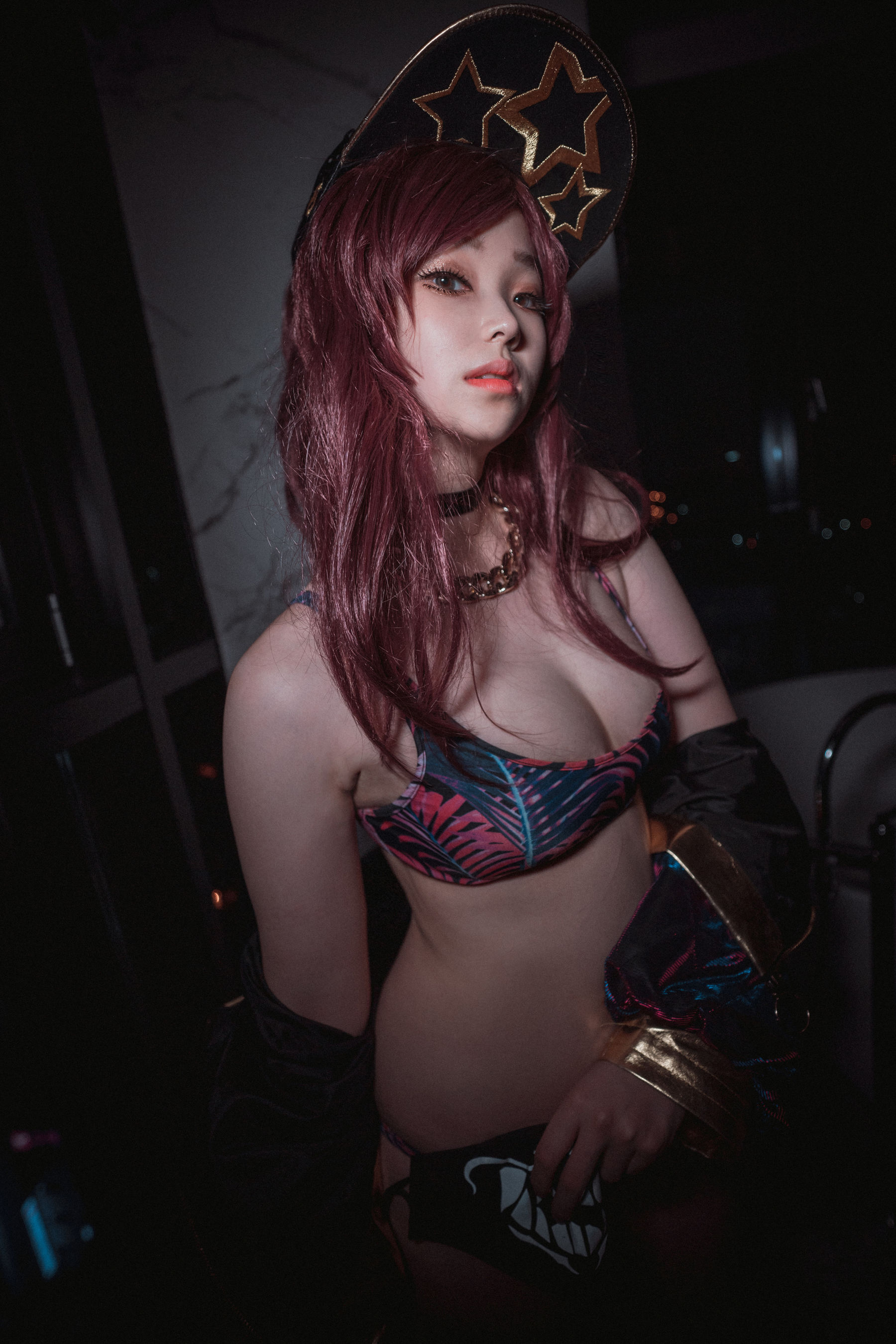 [COS福利] BamBi写真 - KDA_Akali