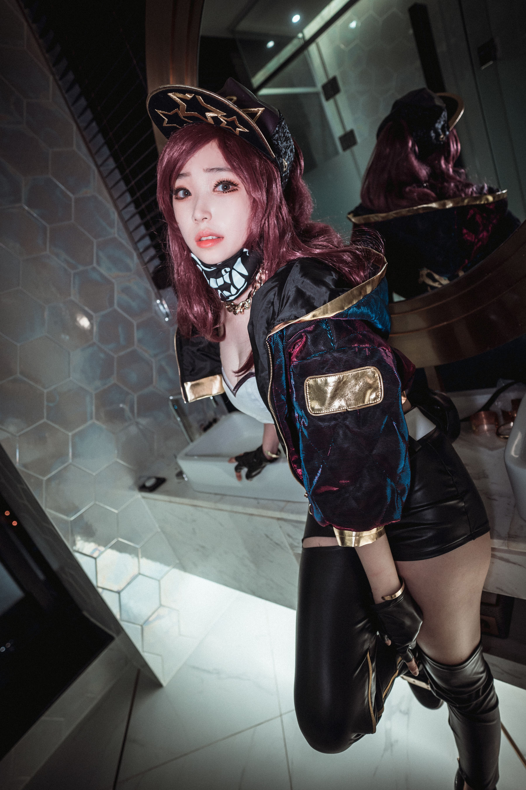 [COS福利] BamBi写真 - KDA_Akali