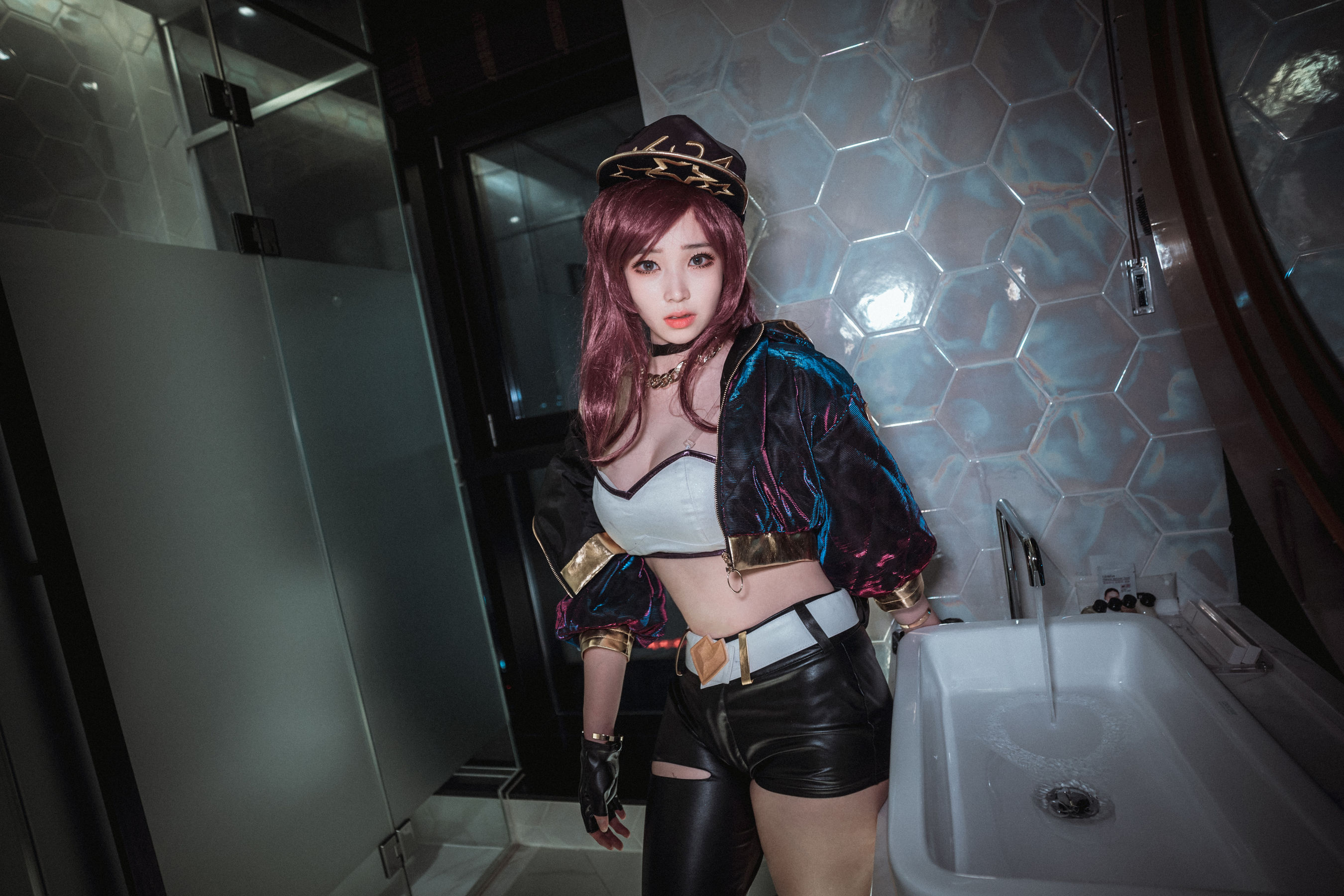 [COS福利] BamBi写真 - KDA_Akali