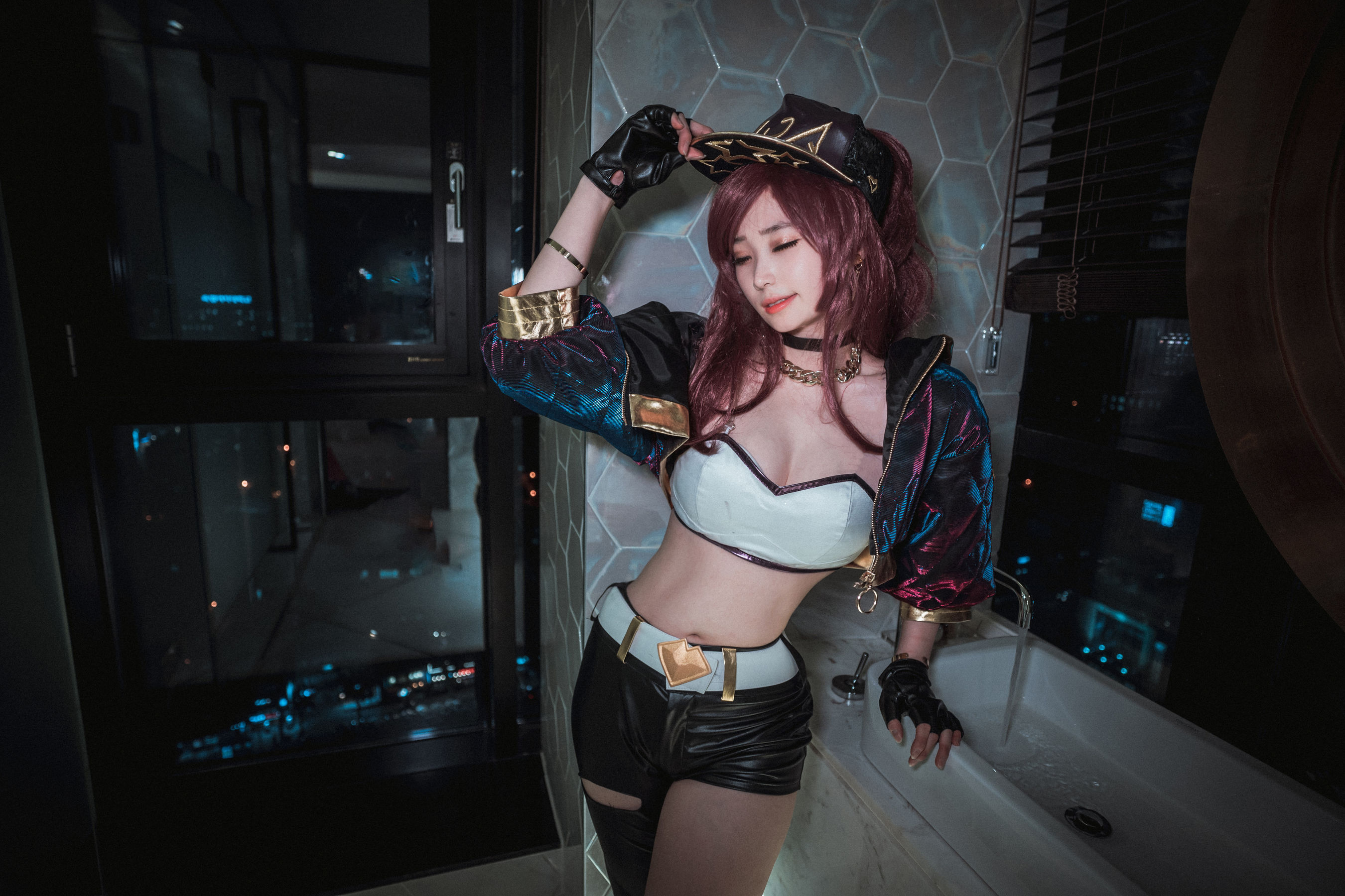 [COS福利] BamBi写真 - KDA_Akali