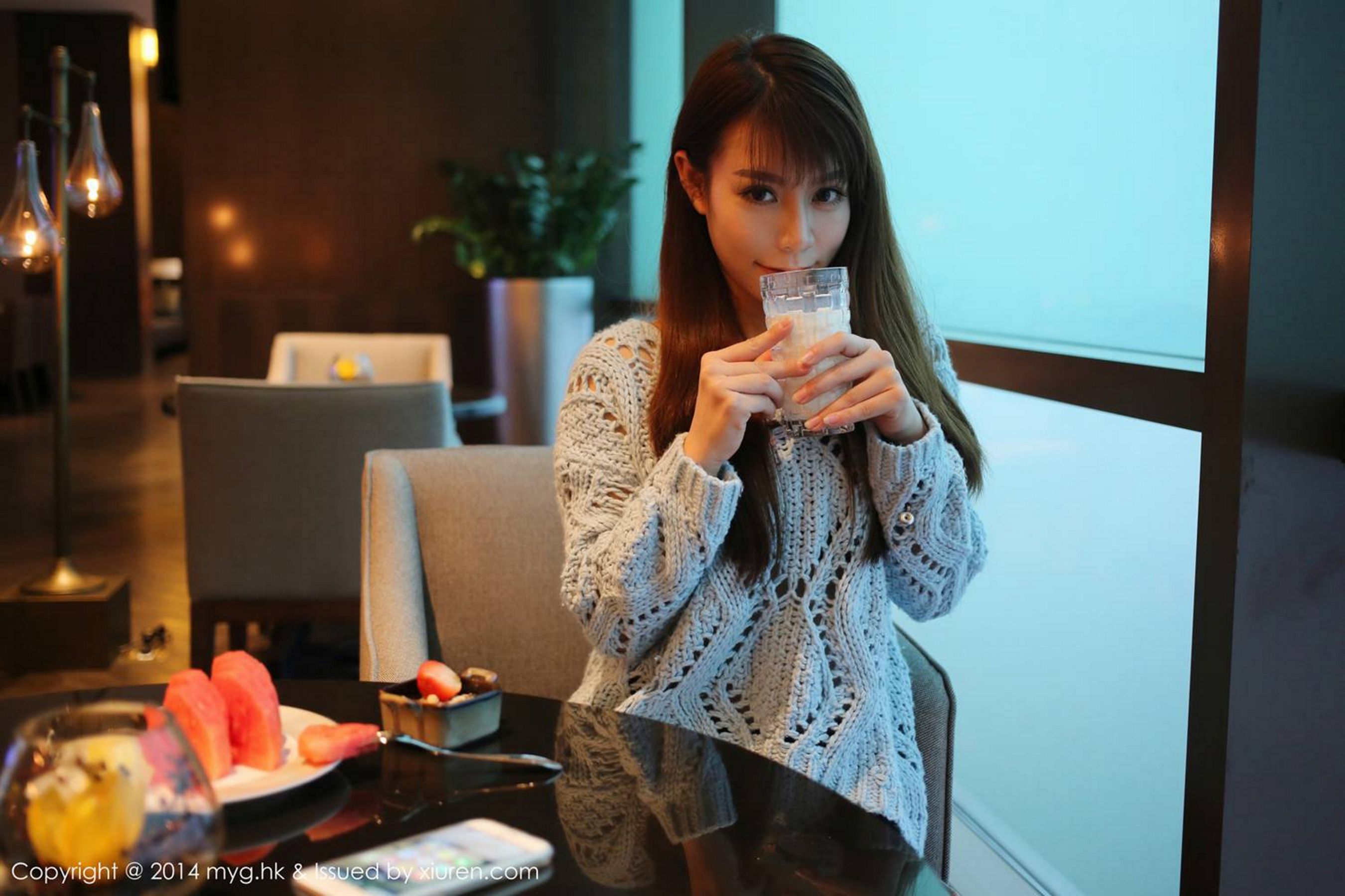 vetiver嘉宝贝儿《性感睡衣+黑丝翘臀系列》 [美媛馆MyGirl] Vol.081