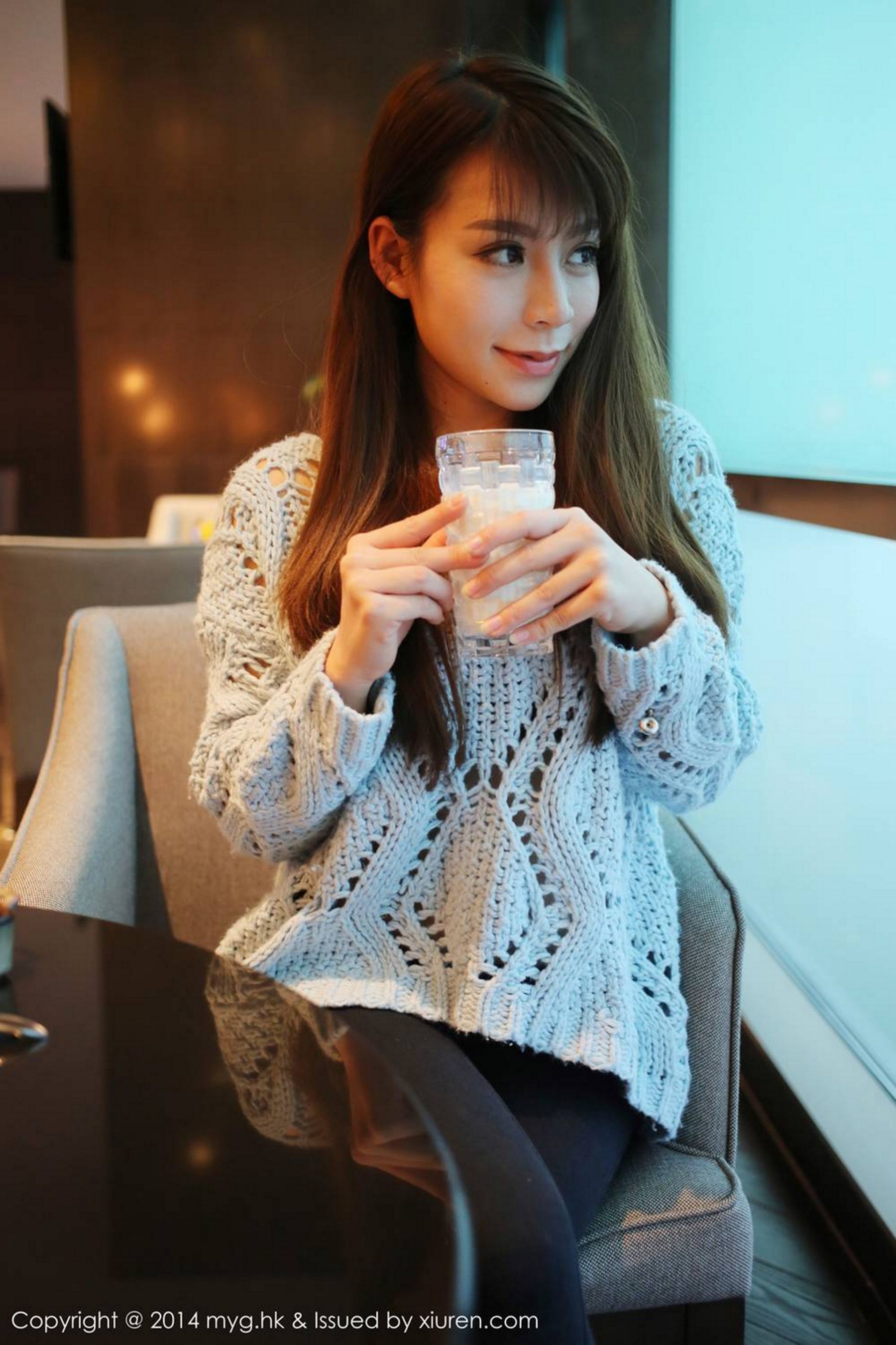 vetiver嘉宝贝儿《性感睡衣+黑丝翘臀系列》 [美媛馆MyGirl] Vol.081
