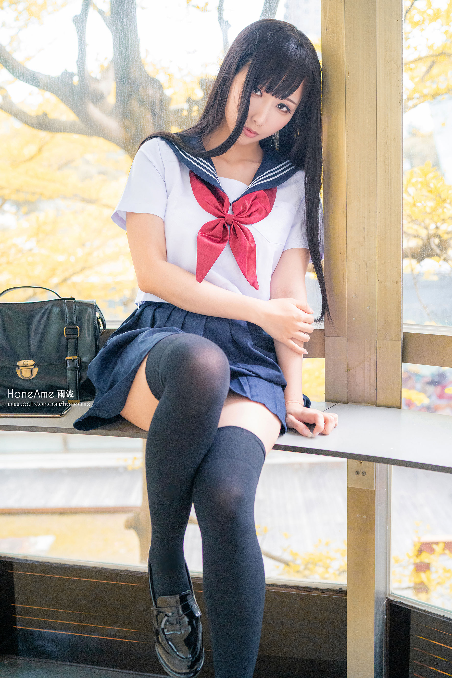 [COS福利] Hane Ame 雨波写真 - JK