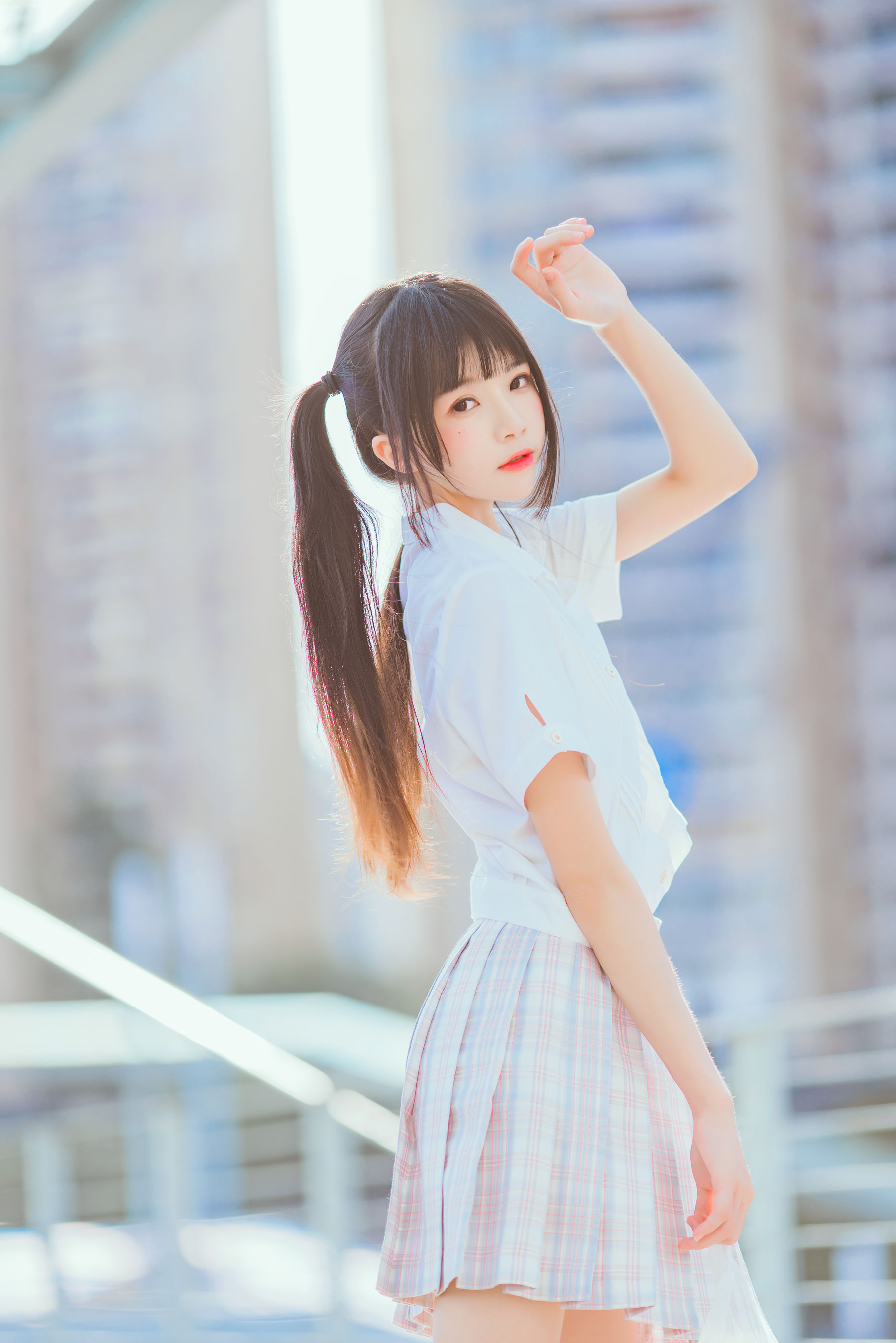 [COS福利] 桜桃喵 - 少女之浅色系