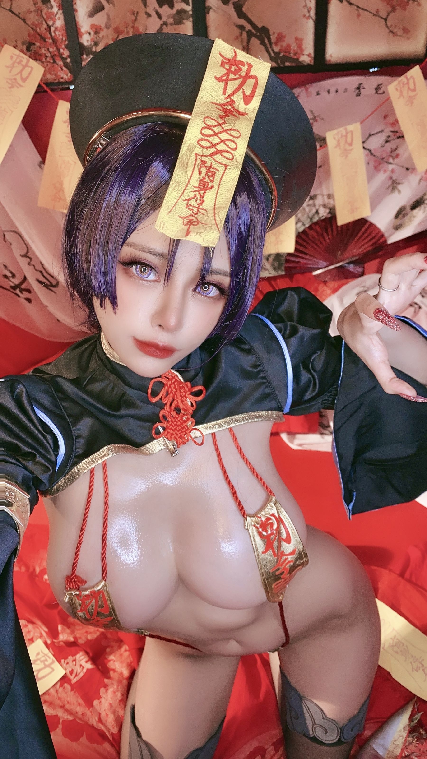 [COS福利] 日本性感萝莉Byoru - Mama Jiangshi 小僵尸