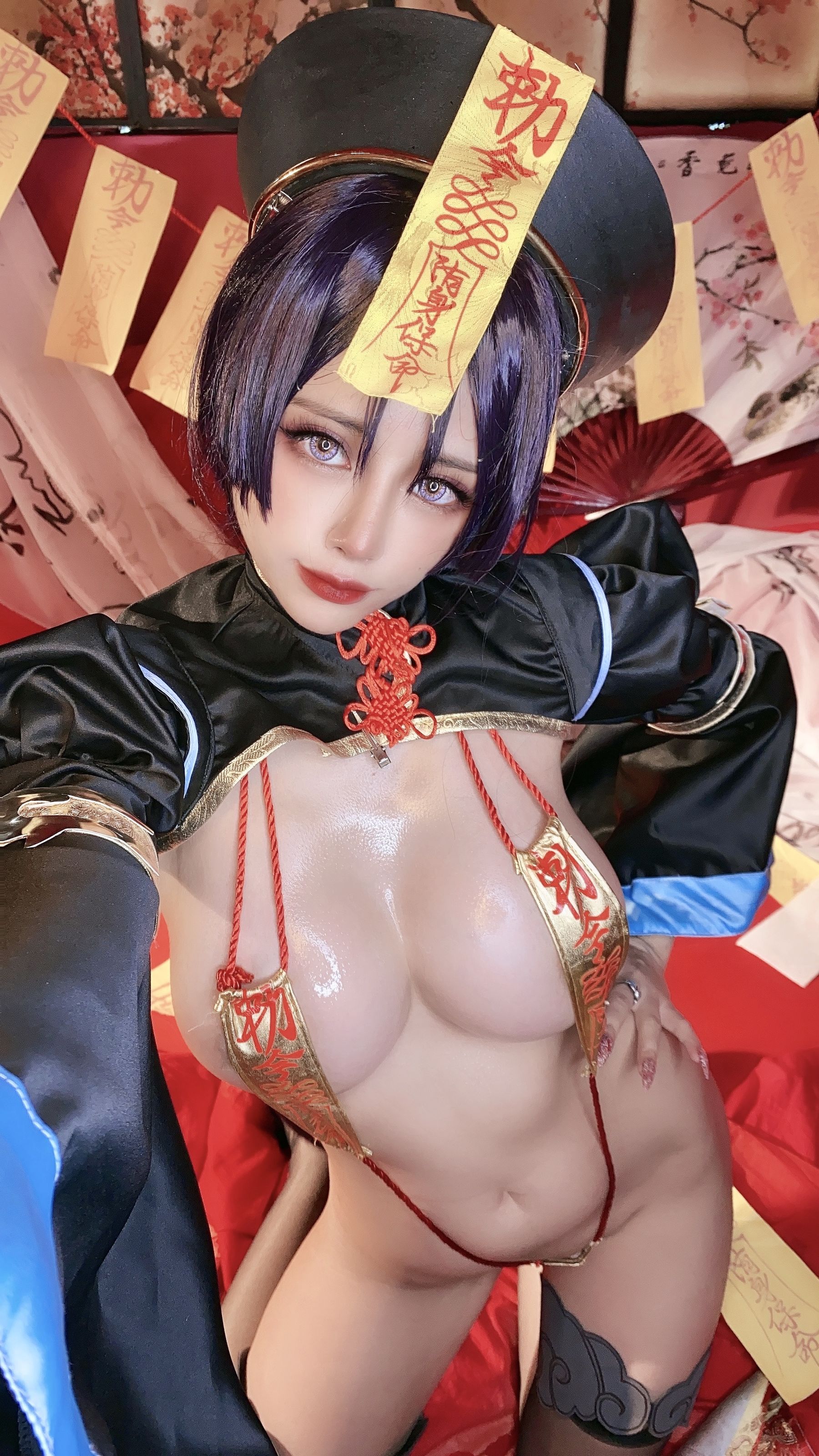 [COS福利] 日本性感萝莉Byoru - Mama Jiangshi 小僵尸