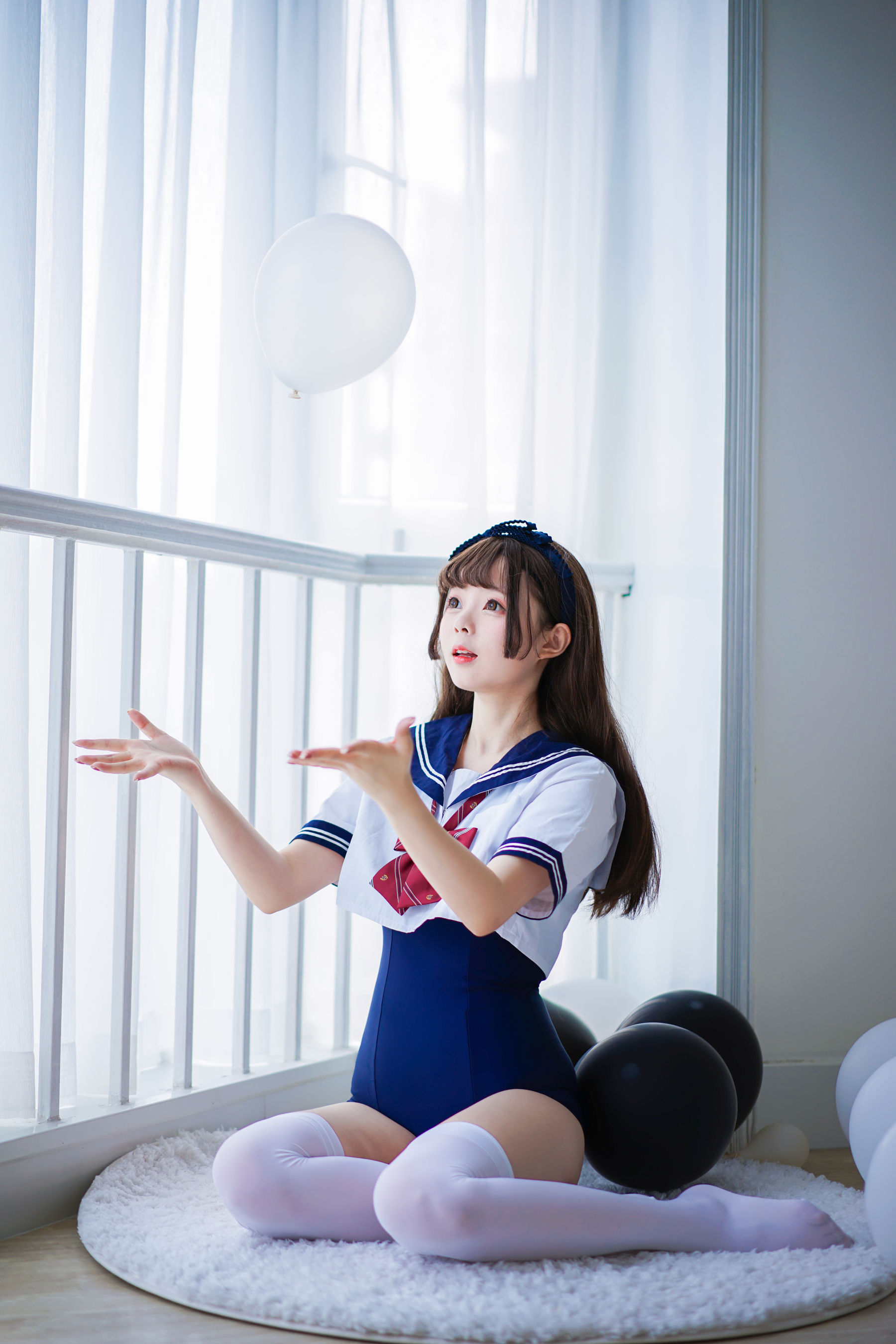 [COS福利] Cosplay日奈娇 - 制服死库水
