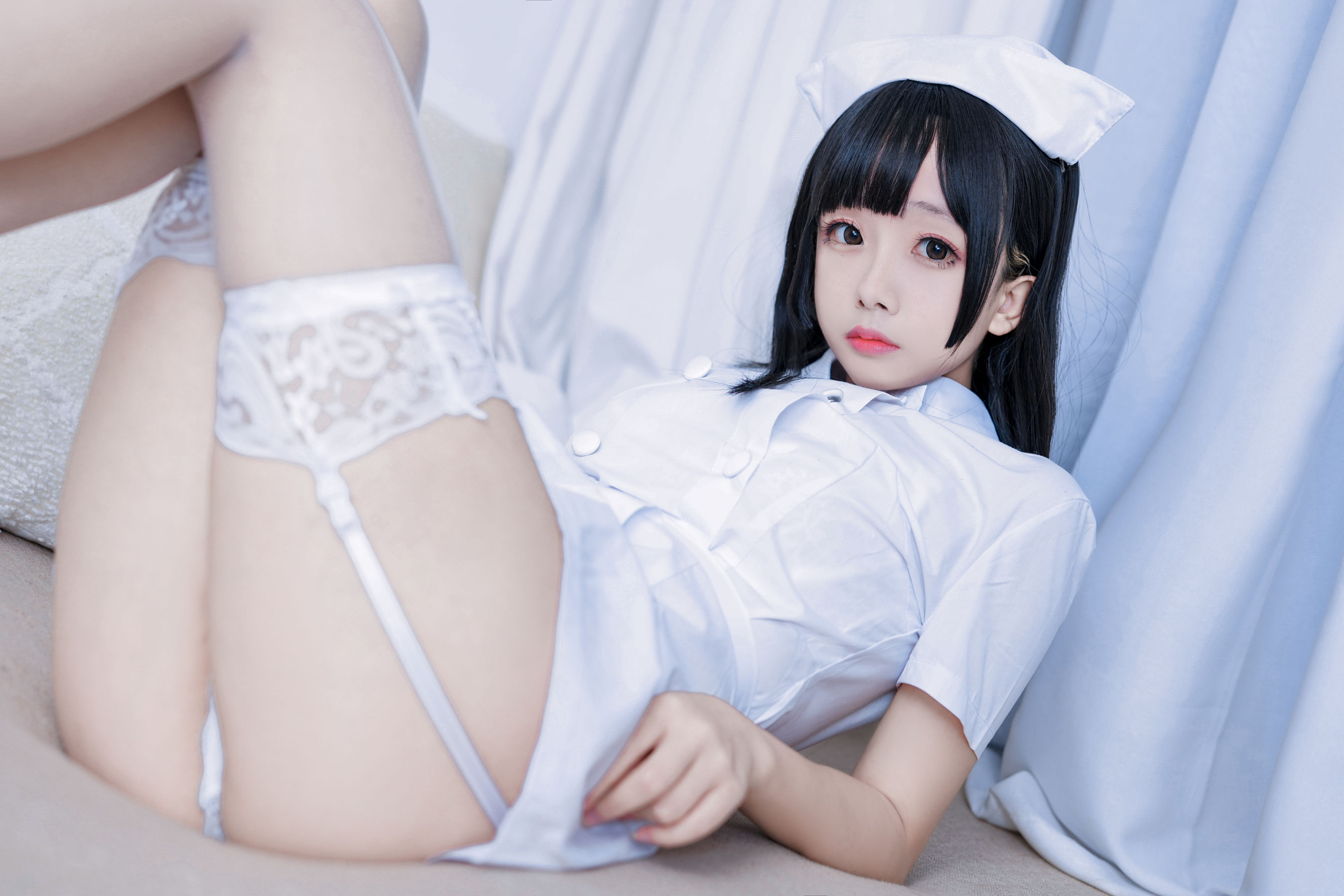 [COS福利] Cosplay日奈娇 - 纯白护士