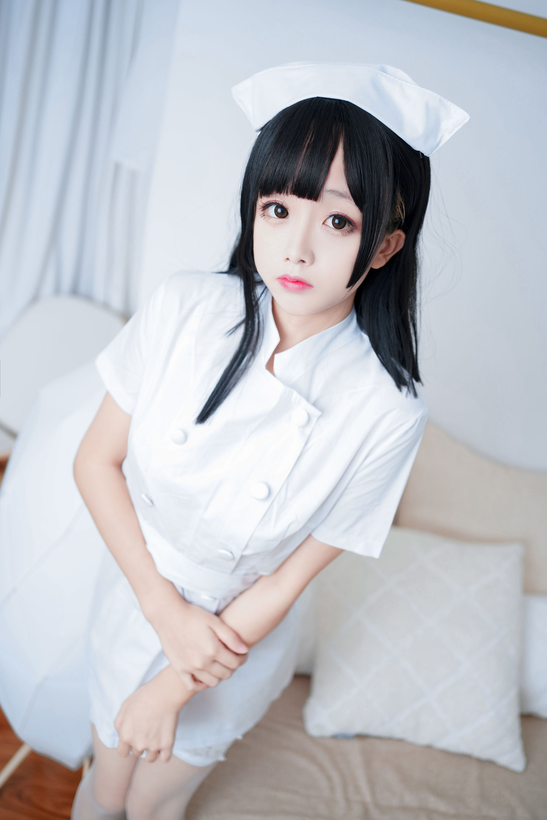 [COS福利] Cosplay日奈娇 - 纯白护士