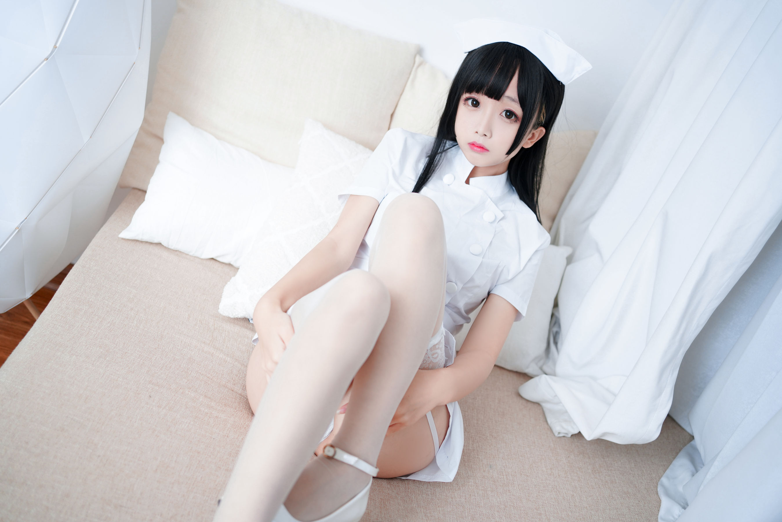 [COS福利] Cosplay日奈娇 - 纯白护士