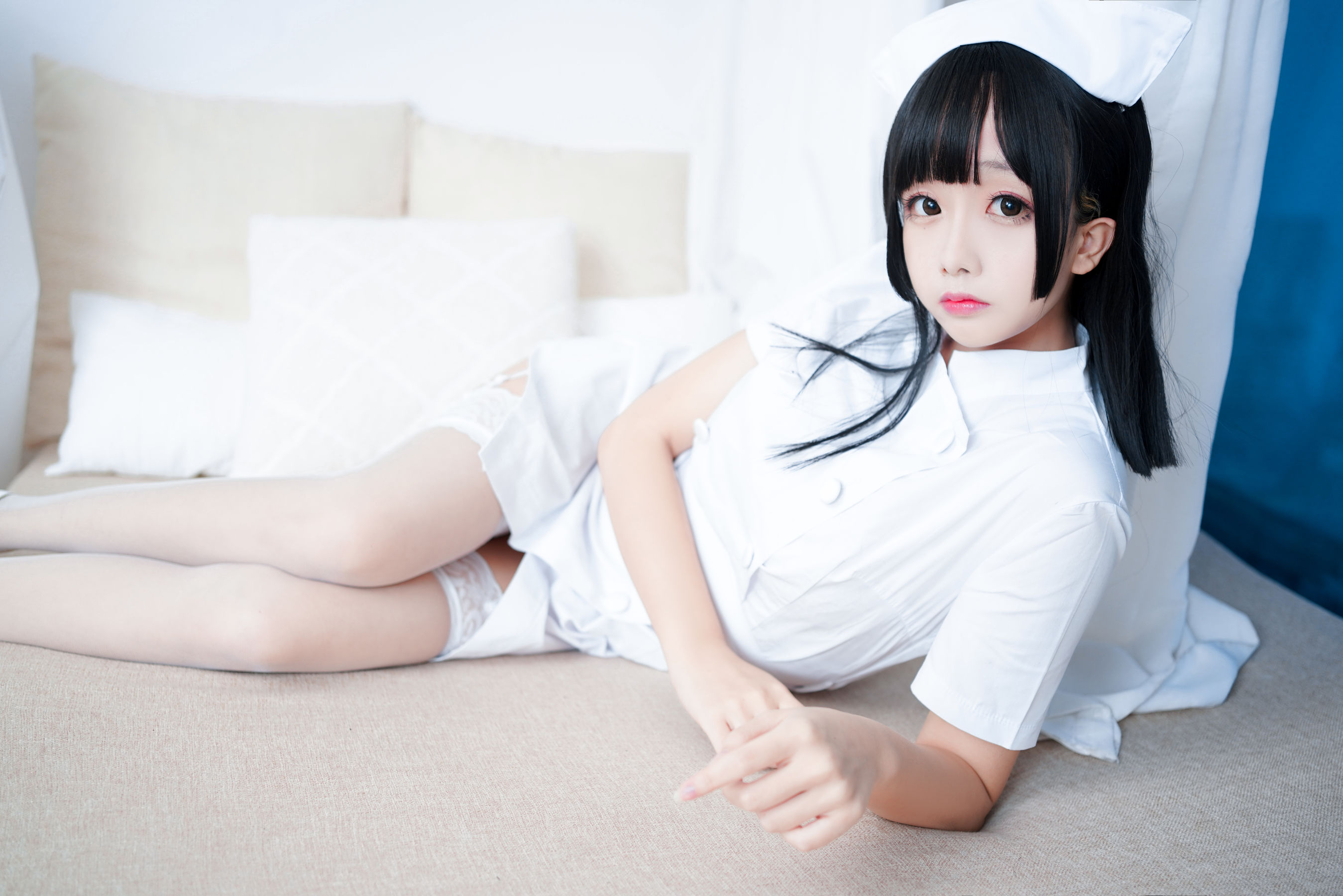 [COS福利] Cosplay日奈娇 - 纯白护士