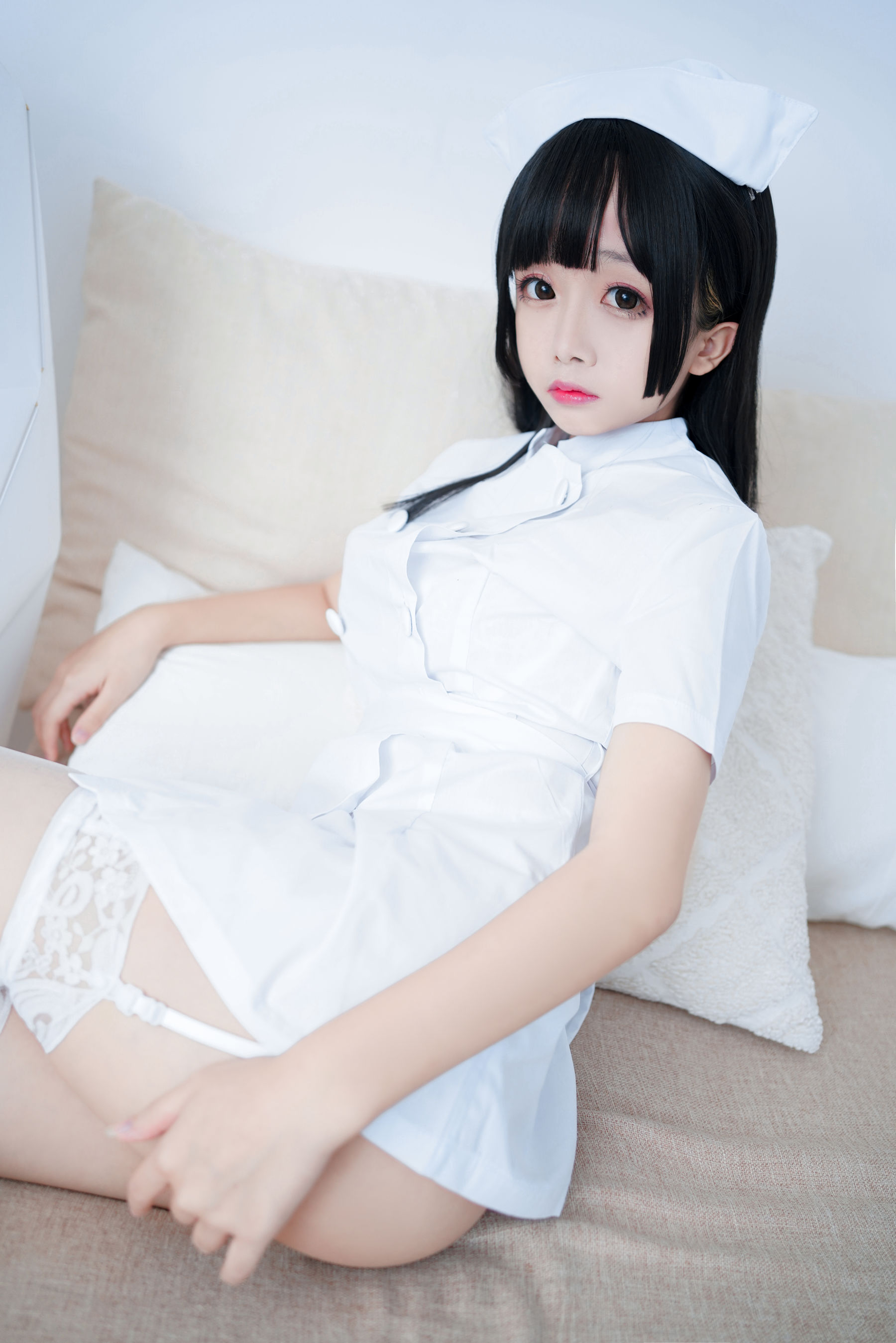 [COS福利] Cosplay日奈娇 - 纯白护士