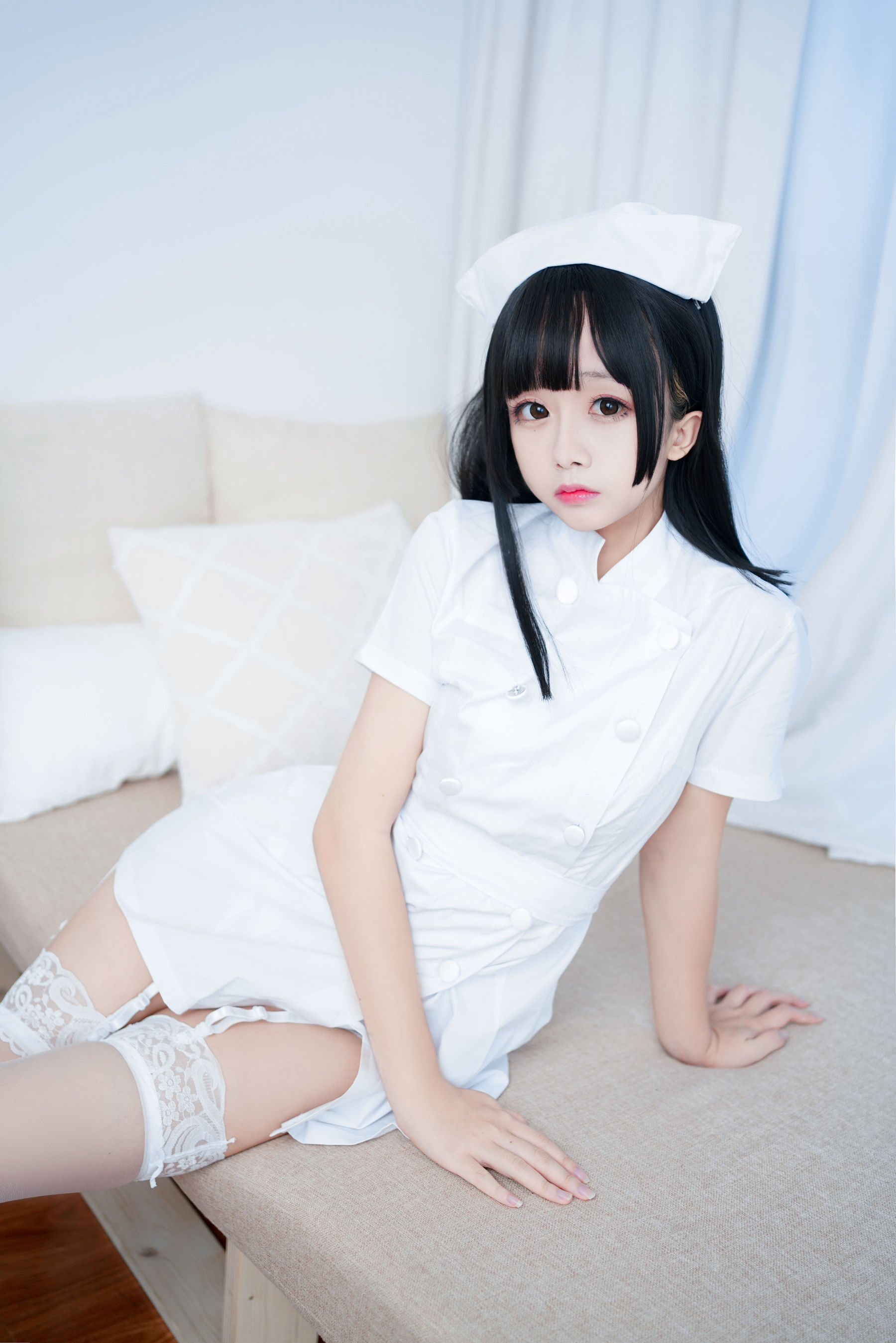 [COS福利] Cosplay日奈娇 - 纯白护士