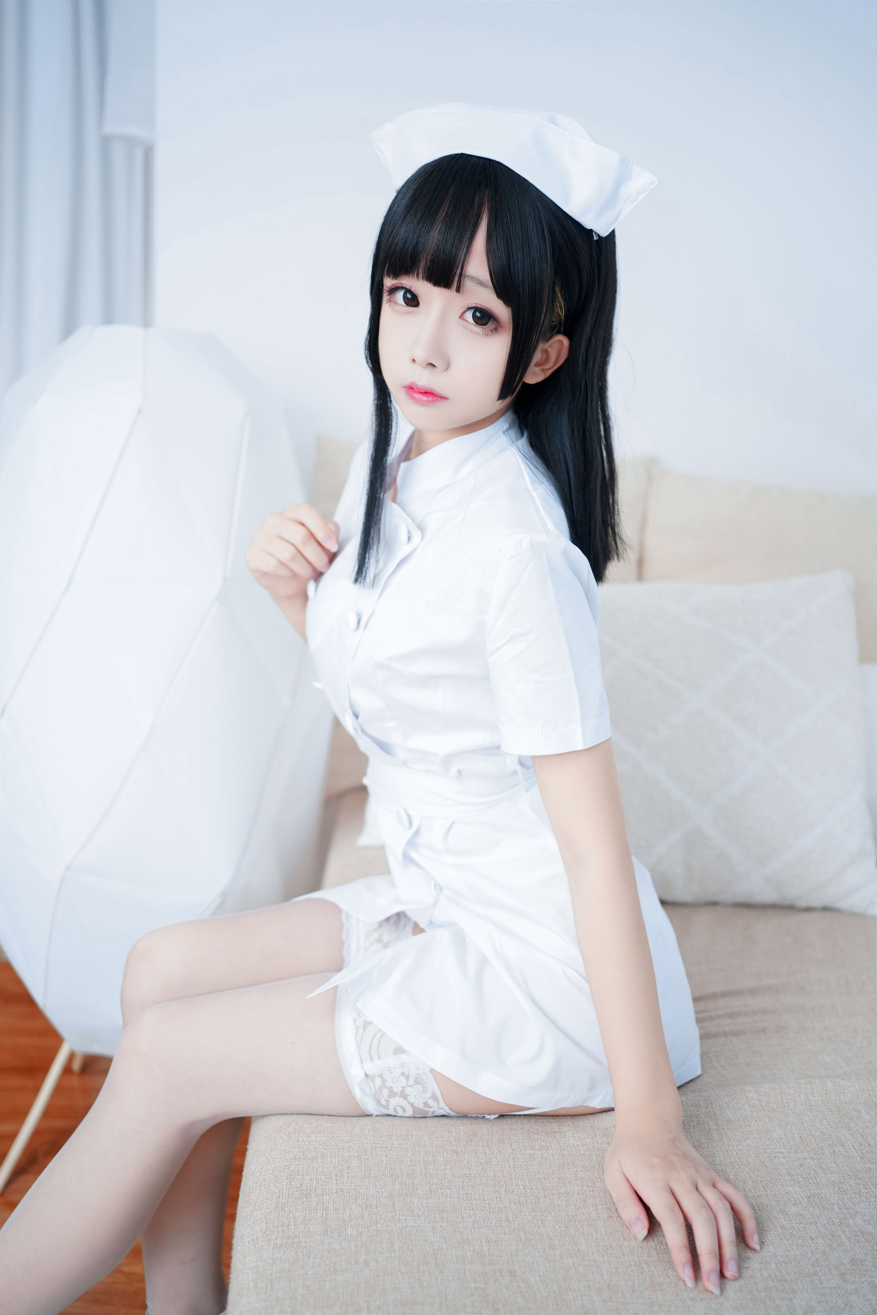 [COS福利] Cosplay日奈娇 - 纯白护士