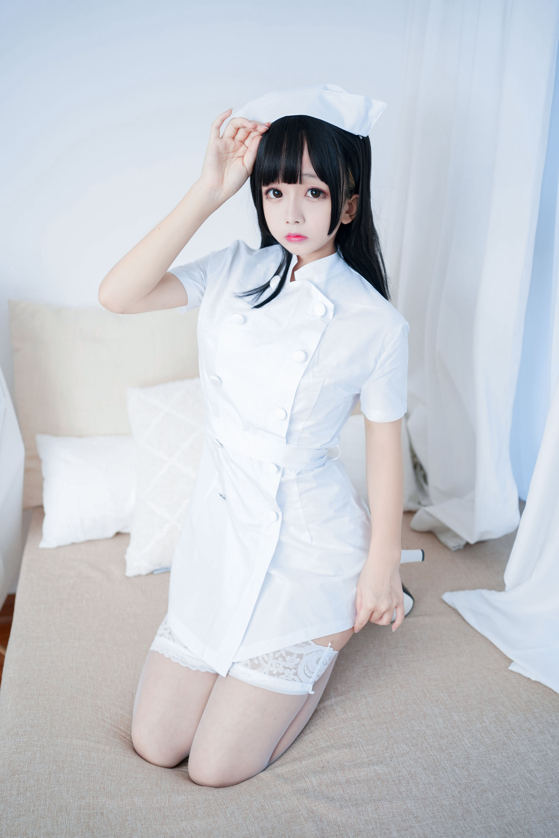 [COS福利] Cosplay日奈娇 - 纯白护士