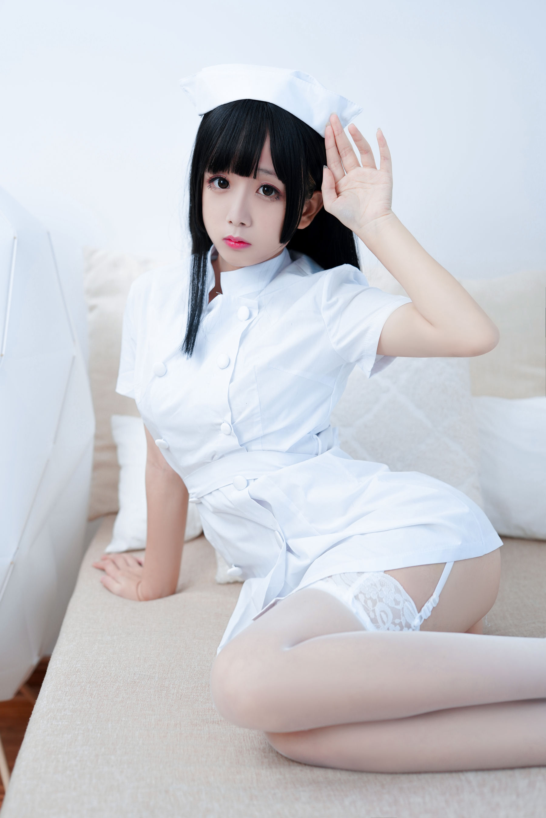 [COS福利] Cosplay日奈娇 - 纯白护士