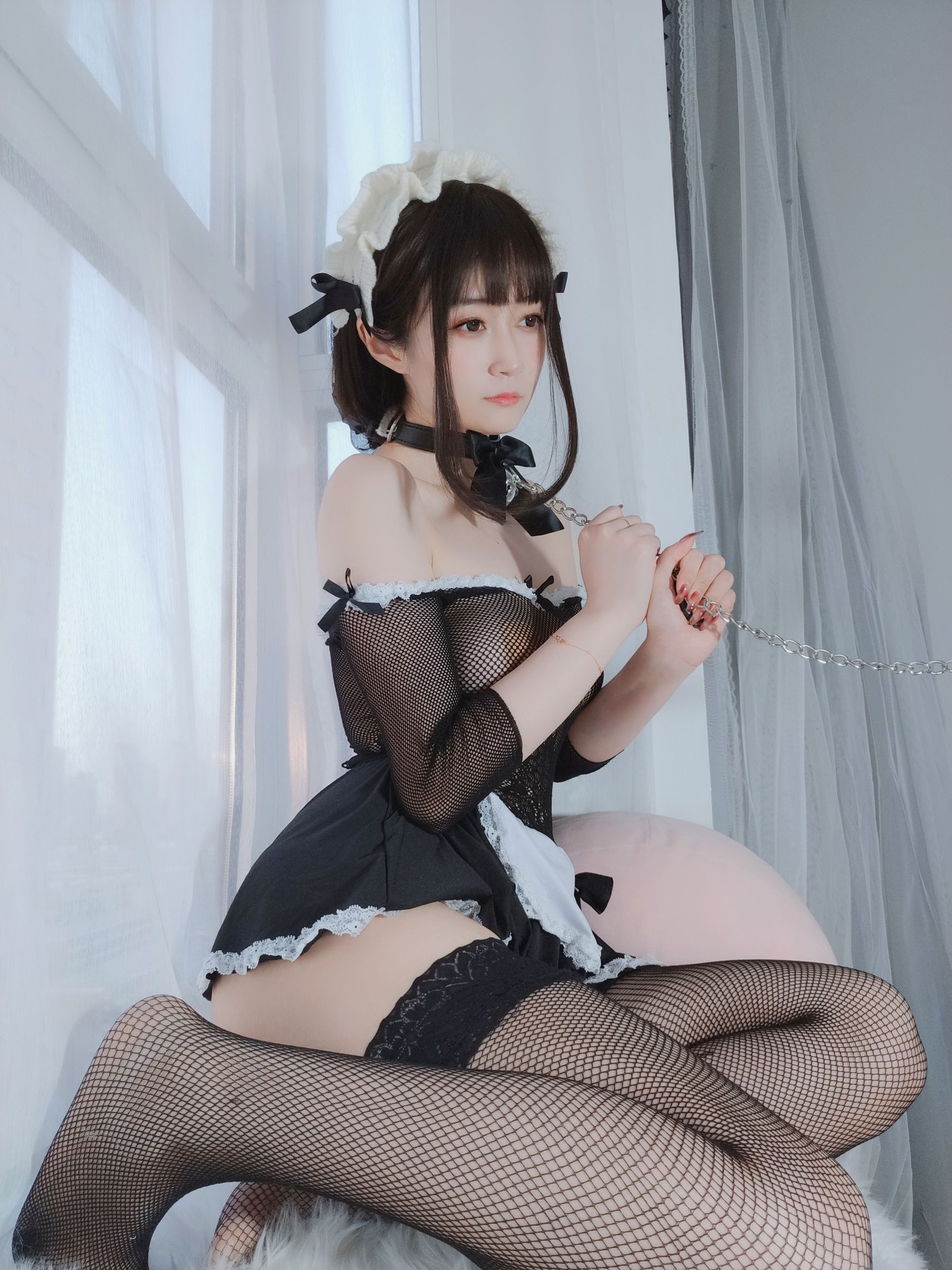 [COS福利] Coser小姐姐白银 - 女仆
