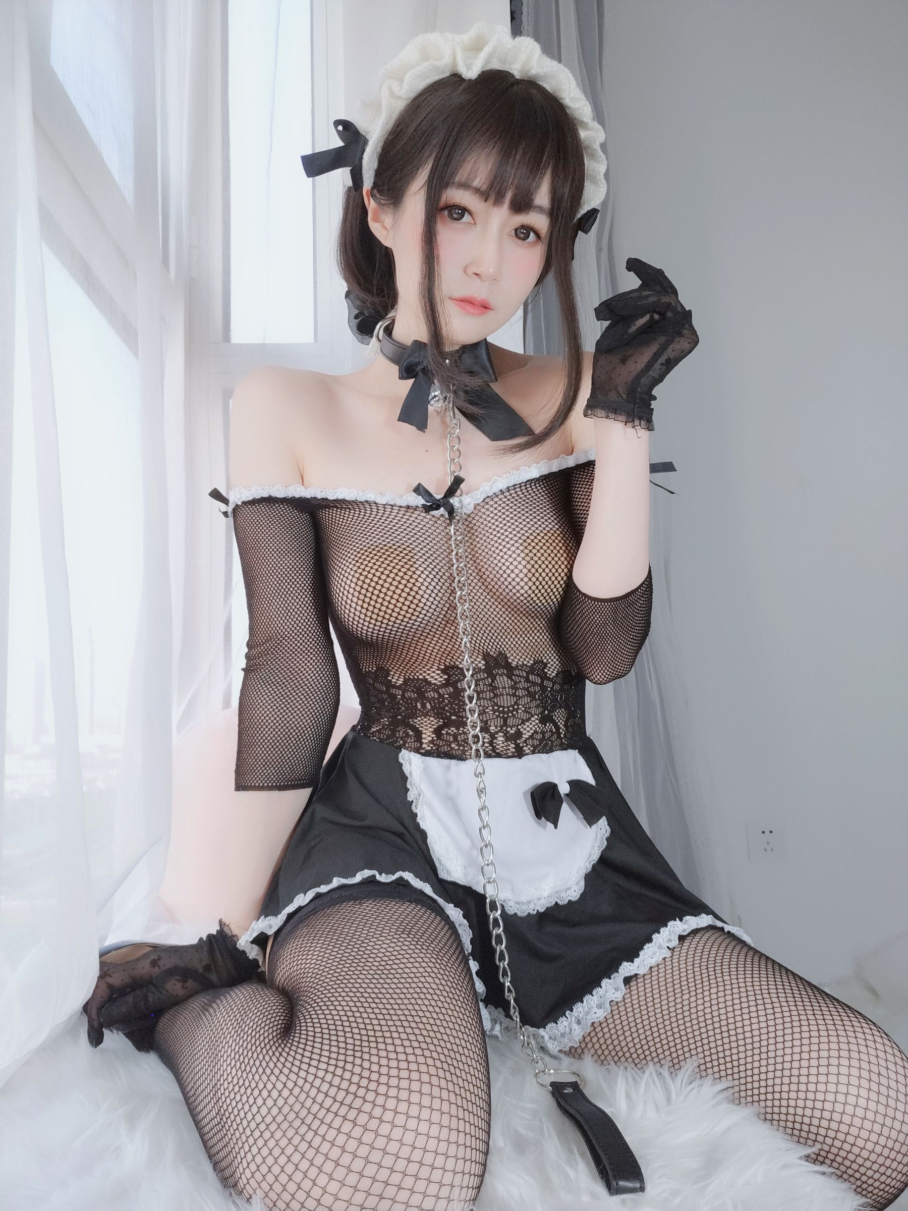 [COS福利] Coser小姐姐白银 - 女仆