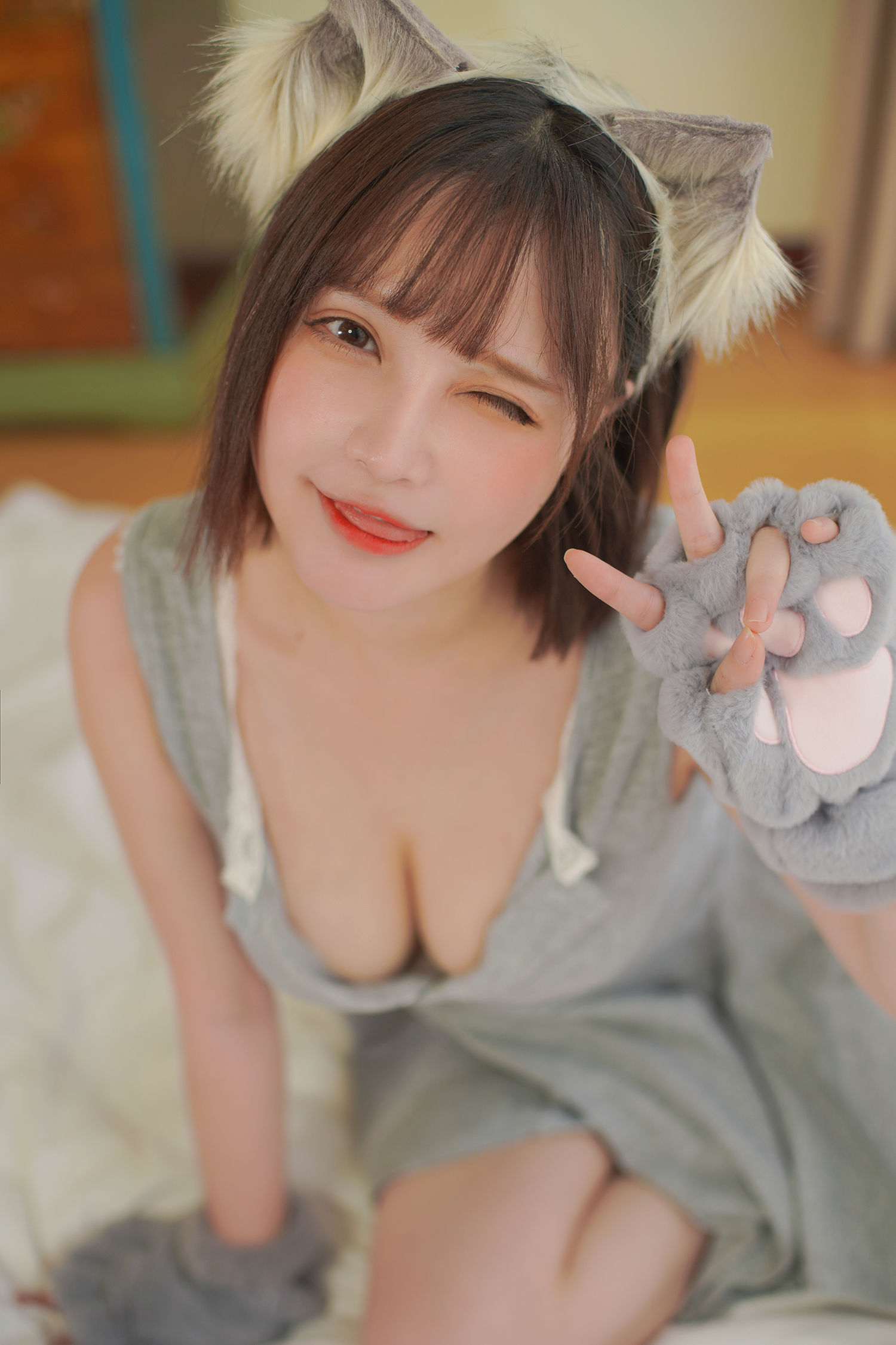 [COS福利] 千夜未来（Senya Miku）- 猫