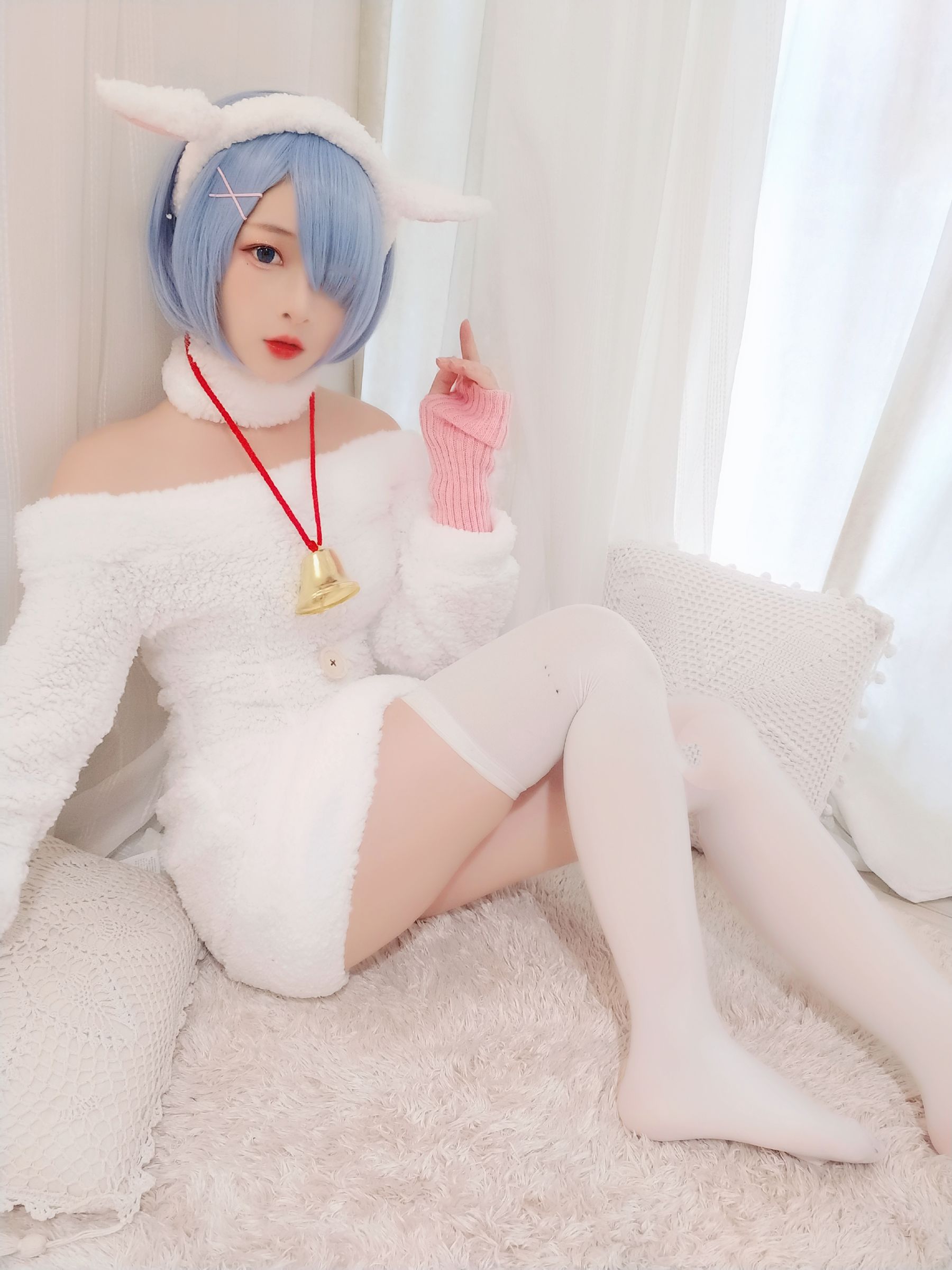 [COS福利] 二次元美女古川kagura - 蕾姆2