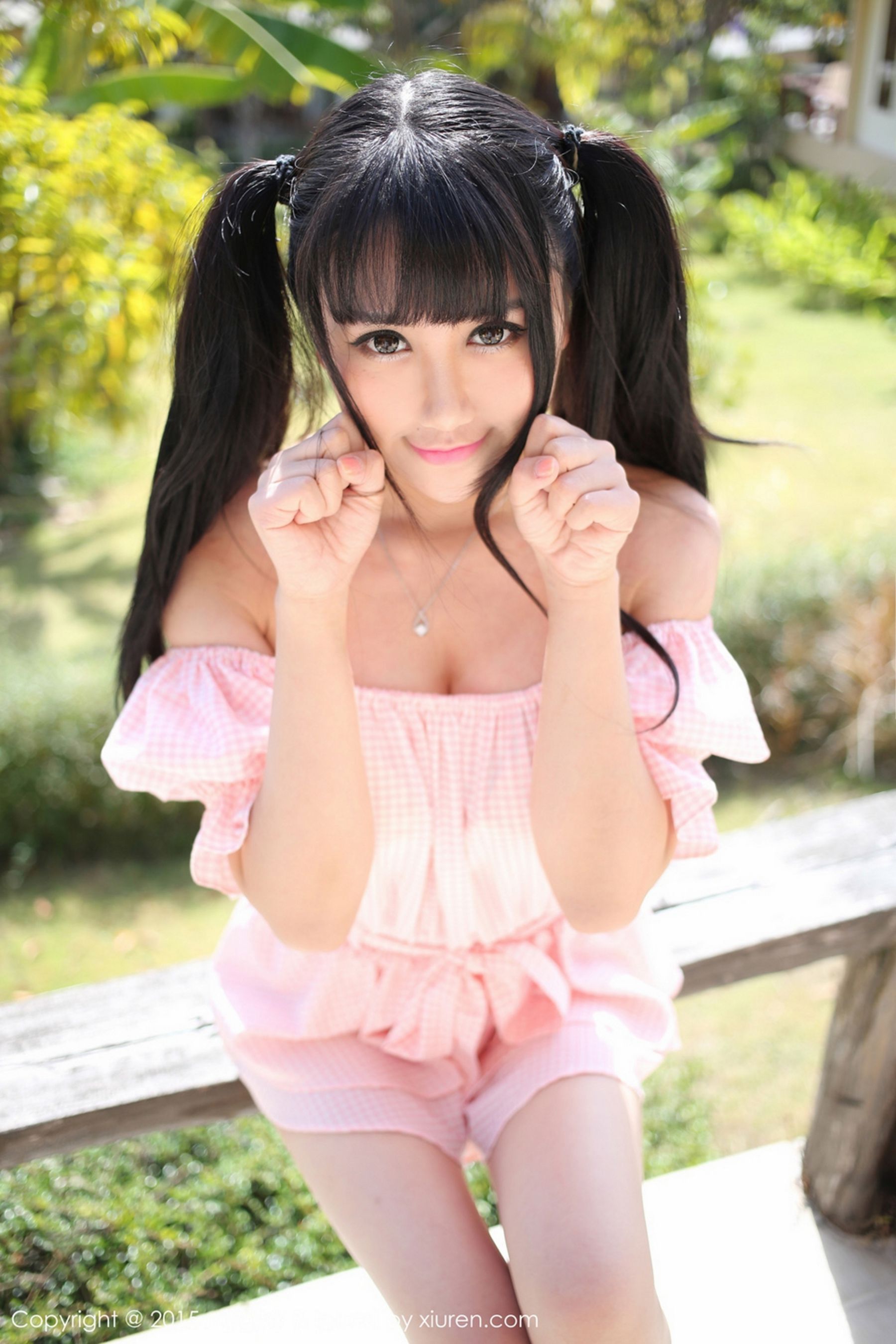 杨晓青儿《极品清新短裙+内衣外拍》 [美媛馆MyGirl] Vol.093