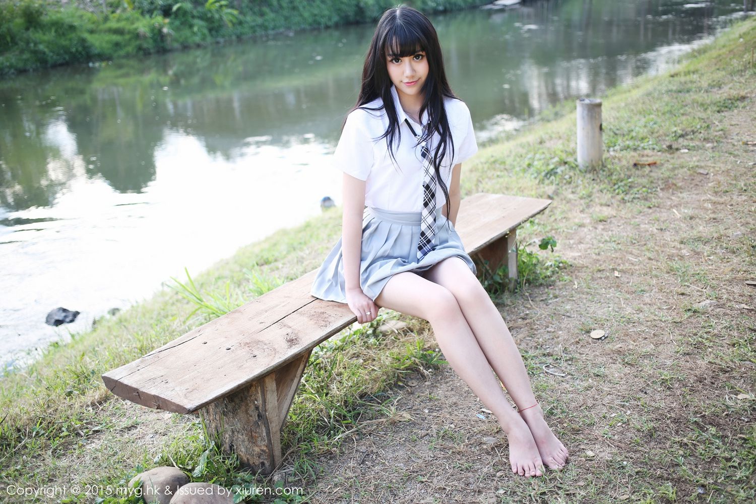 杨晓青儿《比基尼+校服外拍》 [美媛馆MyGirl] Vol.096