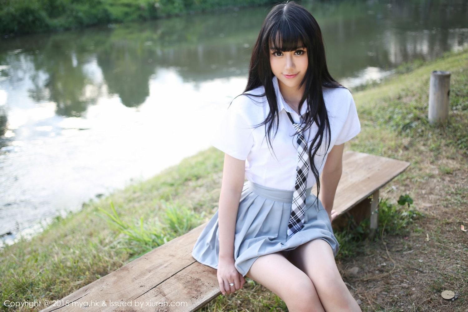杨晓青儿《比基尼+校服外拍》 [美媛馆MyGirl] Vol.096
