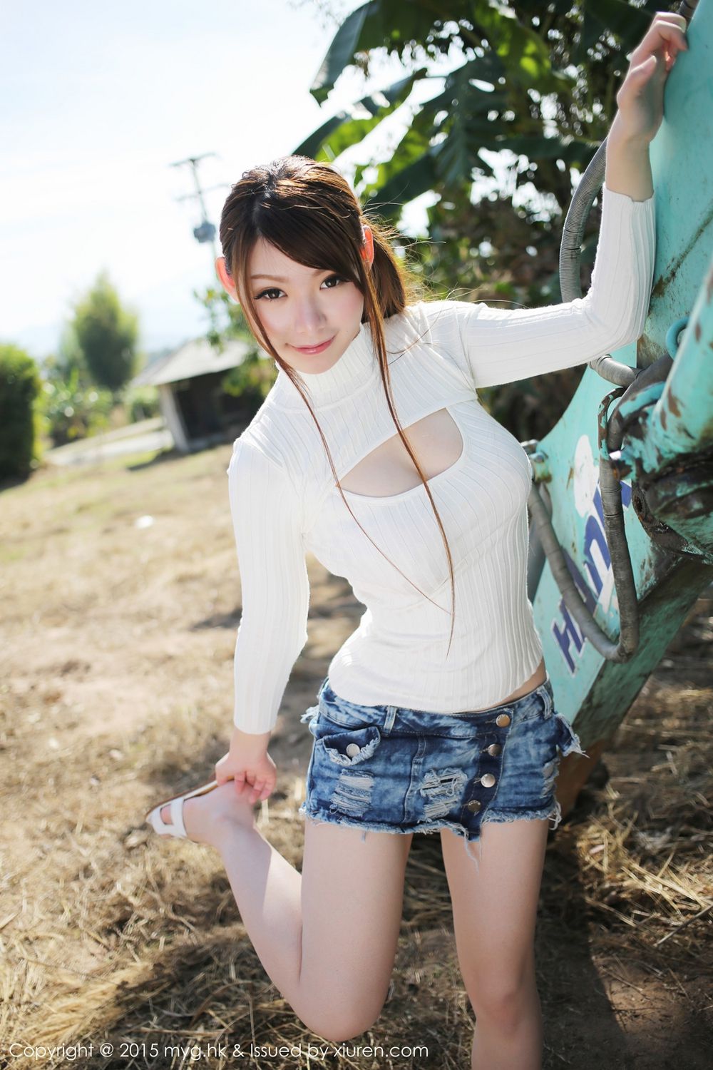 MARA醬《泰国旅拍Pai县》热裤妹子+蕾丝泳装 [美媛馆MyGirl] Vol.097