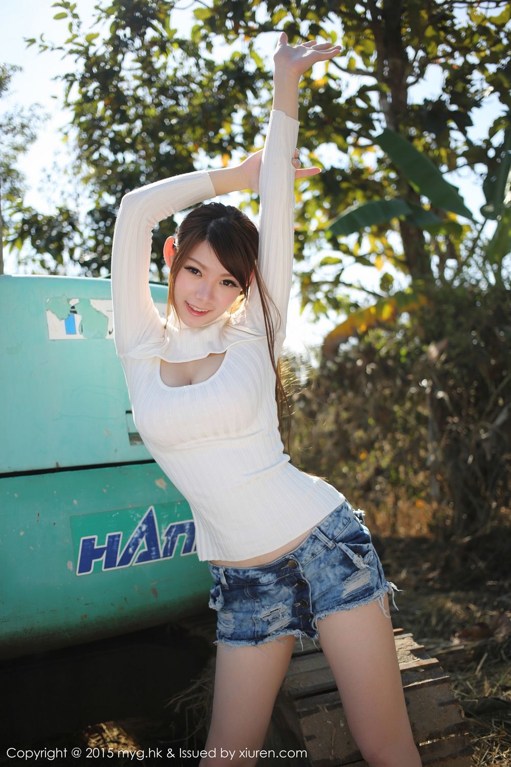 MARA醬《泰国旅拍Pai县》热裤妹子+蕾丝泳装 [美媛馆MyGirl] Vol.097