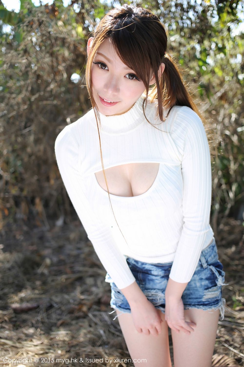 MARA醬《泰国旅拍Pai县》热裤妹子+蕾丝泳装 [美媛馆MyGirl] Vol.097