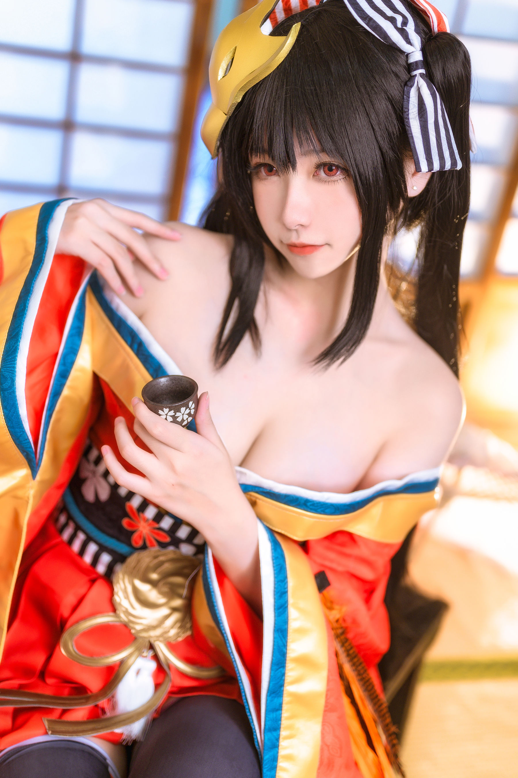 [COS福利] 微博妹子Momoko葵葵 - 大凤之和服