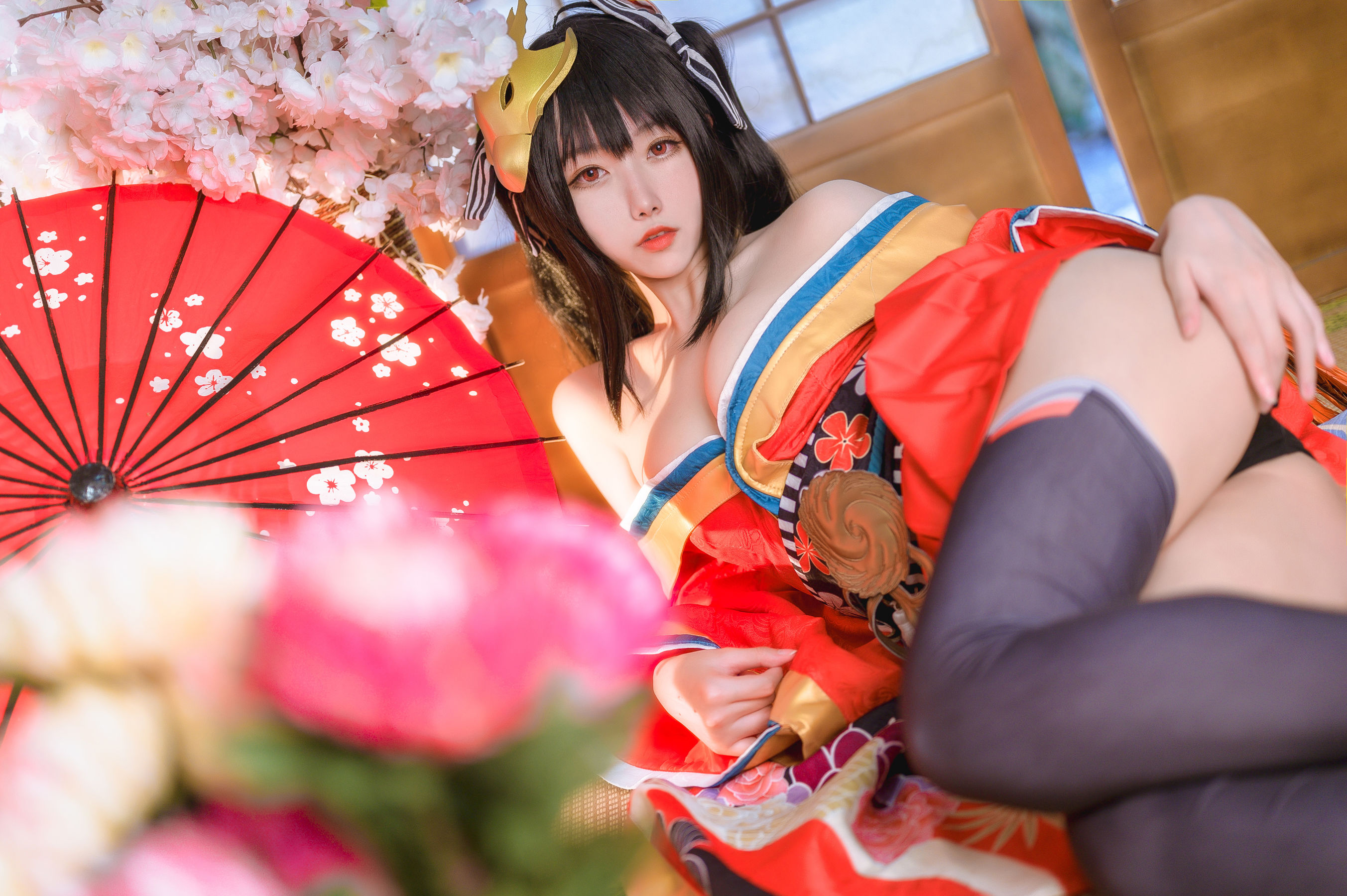[COS福利] 微博妹子Momoko葵葵 - 大凤之和服