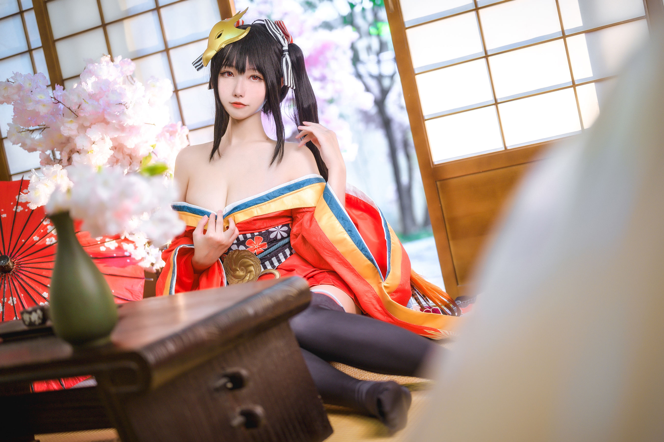 [COS福利] 微博妹子Momoko葵葵 - 大凤之和服
