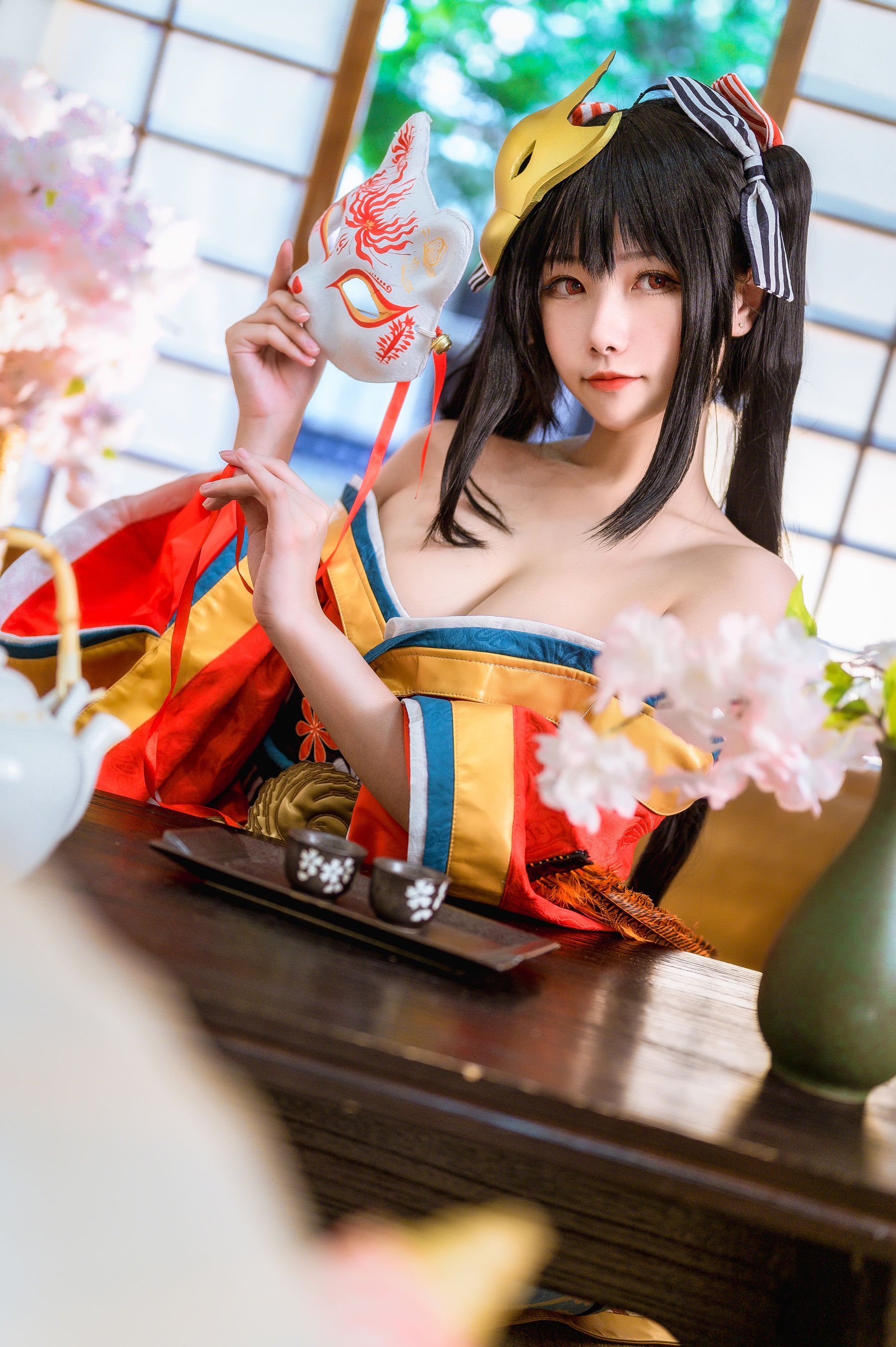 [COS福利] 微博妹子Momoko葵葵 - 大凤之和服