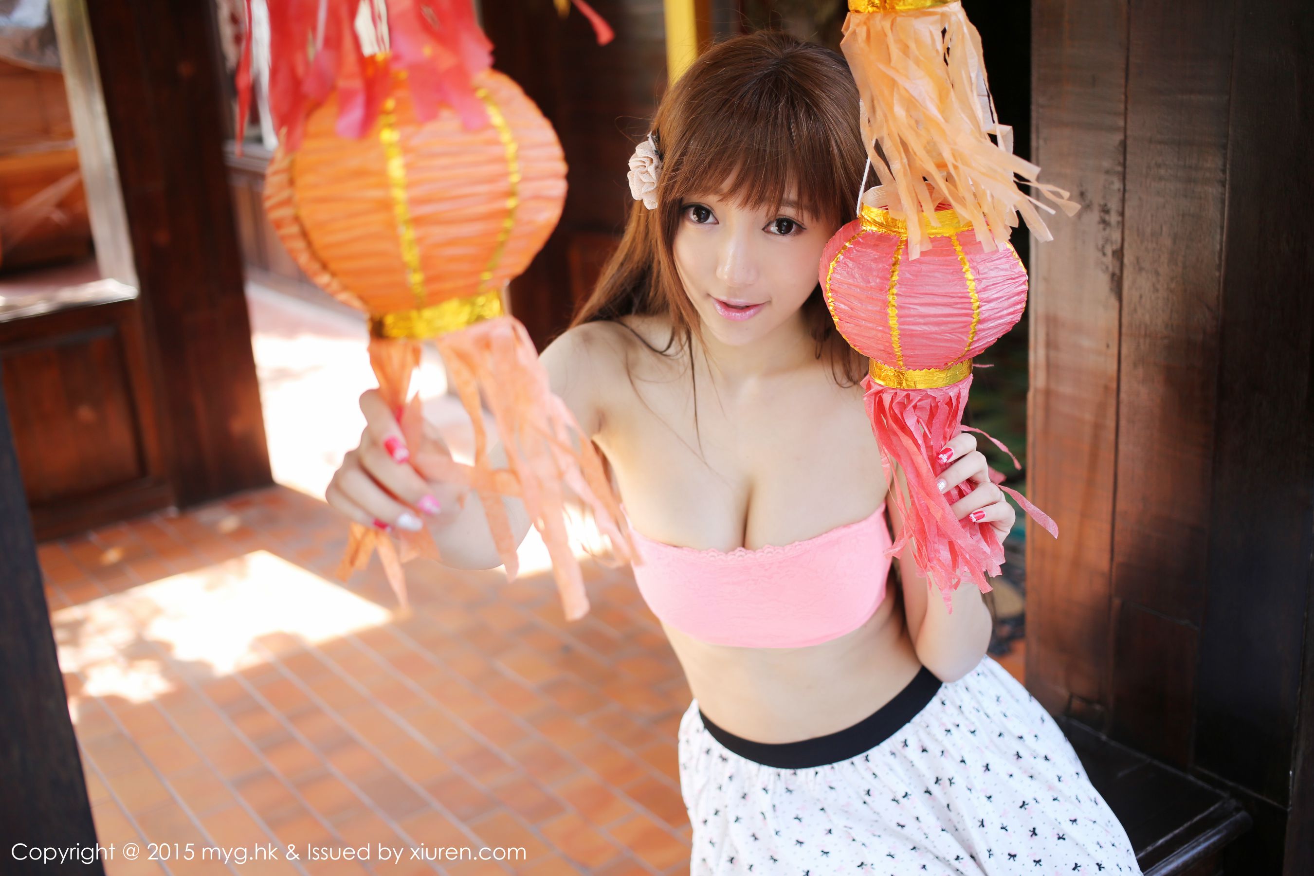 王馨瑶yanni《泰国清迈旅拍》清新超短裙系列 [美媛馆MyGirl] Vol.098