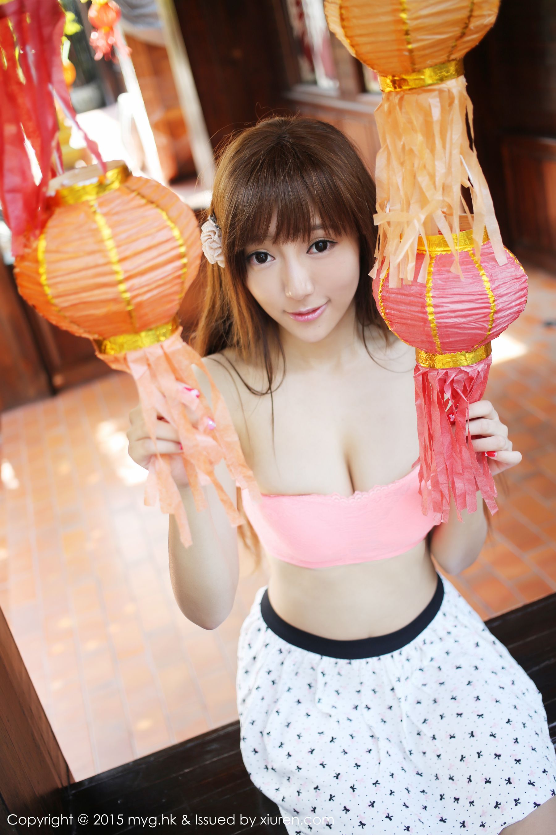 王馨瑶yanni《泰国清迈旅拍》清新超短裙系列 [美媛馆MyGirl] Vol.098