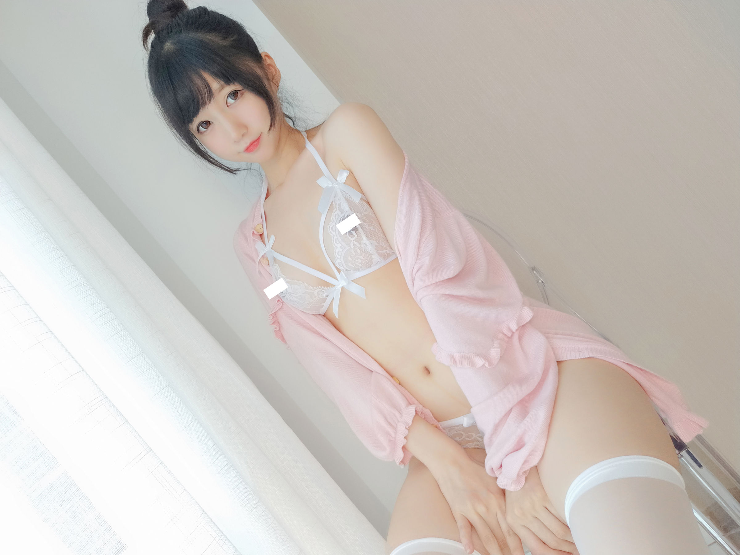 [COS福利] NAGISA魔物喵[fantia] - 夏のレースの下着