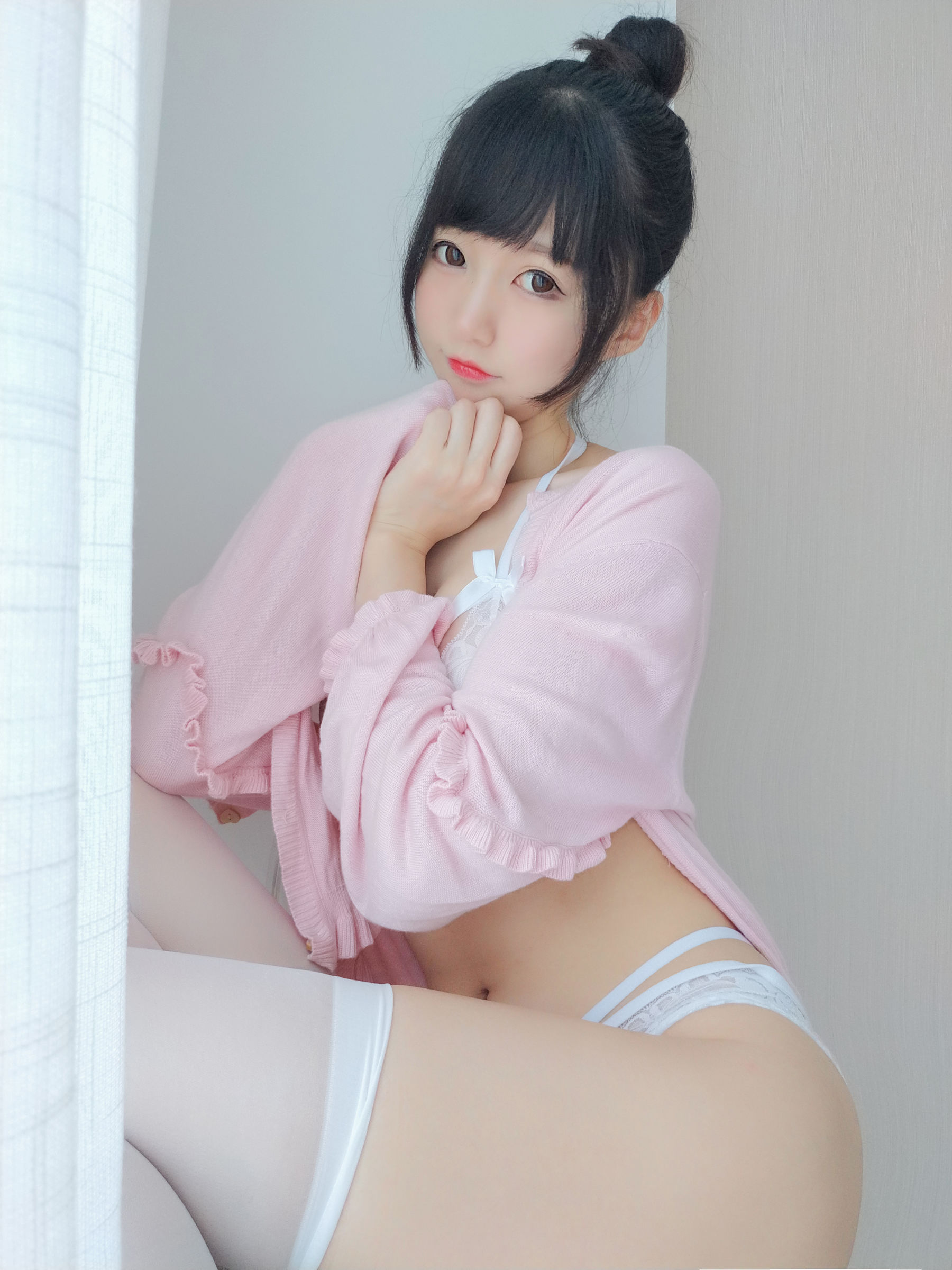 [COS福利] NAGISA魔物喵[fantia] - 夏のレースの下着