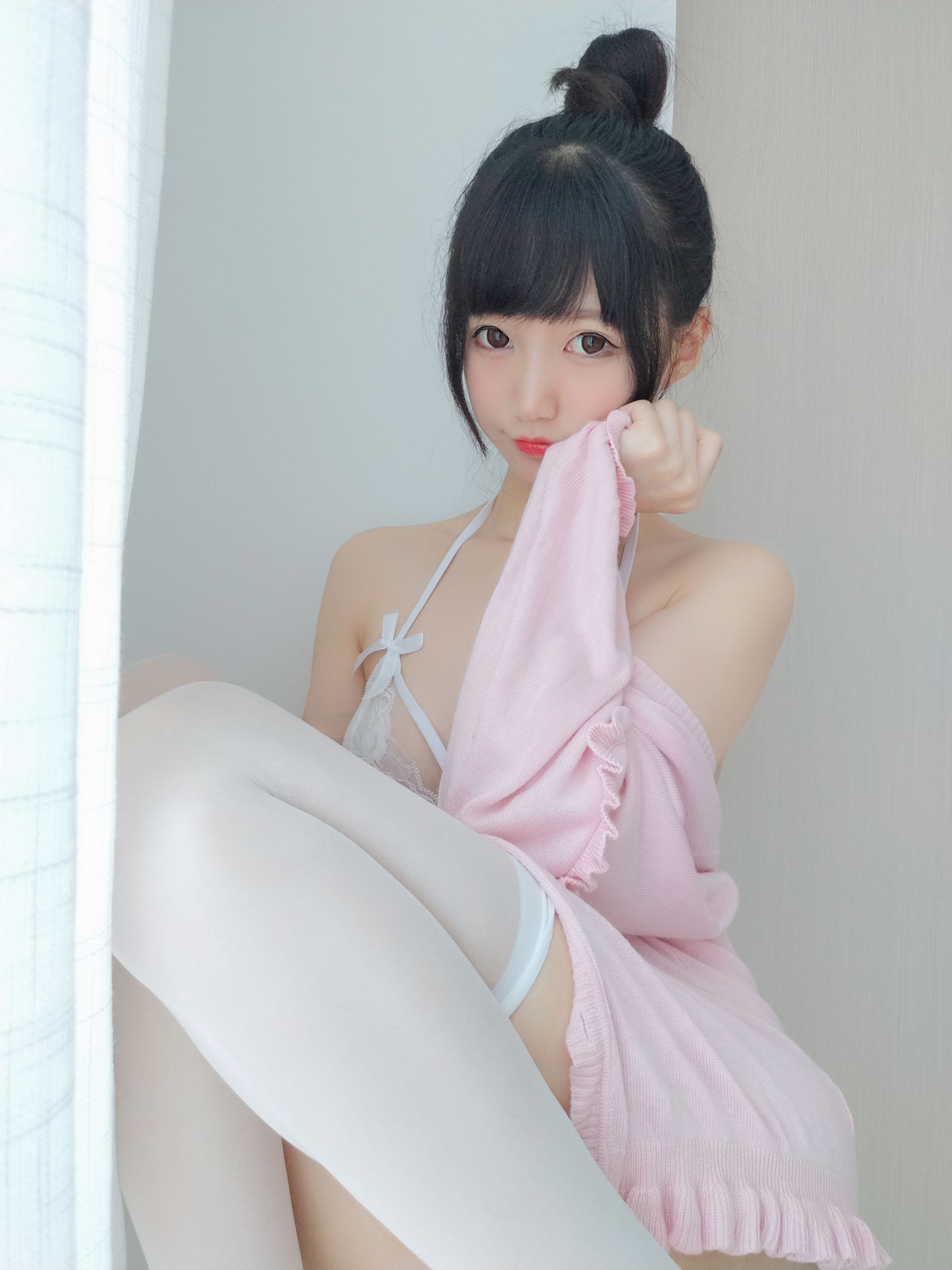 [COS福利] NAGISA魔物喵[fantia] - 夏のレースの下着