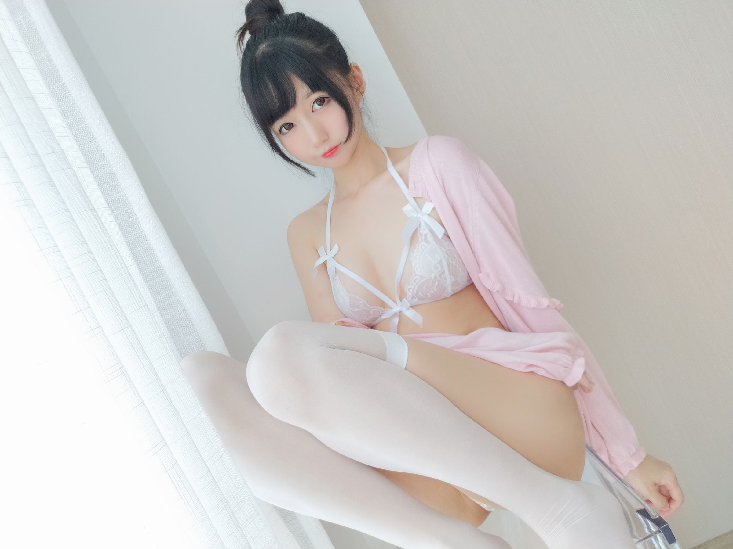 [COS福利] NAGISA魔物喵[fantia] - 夏のレースの下着